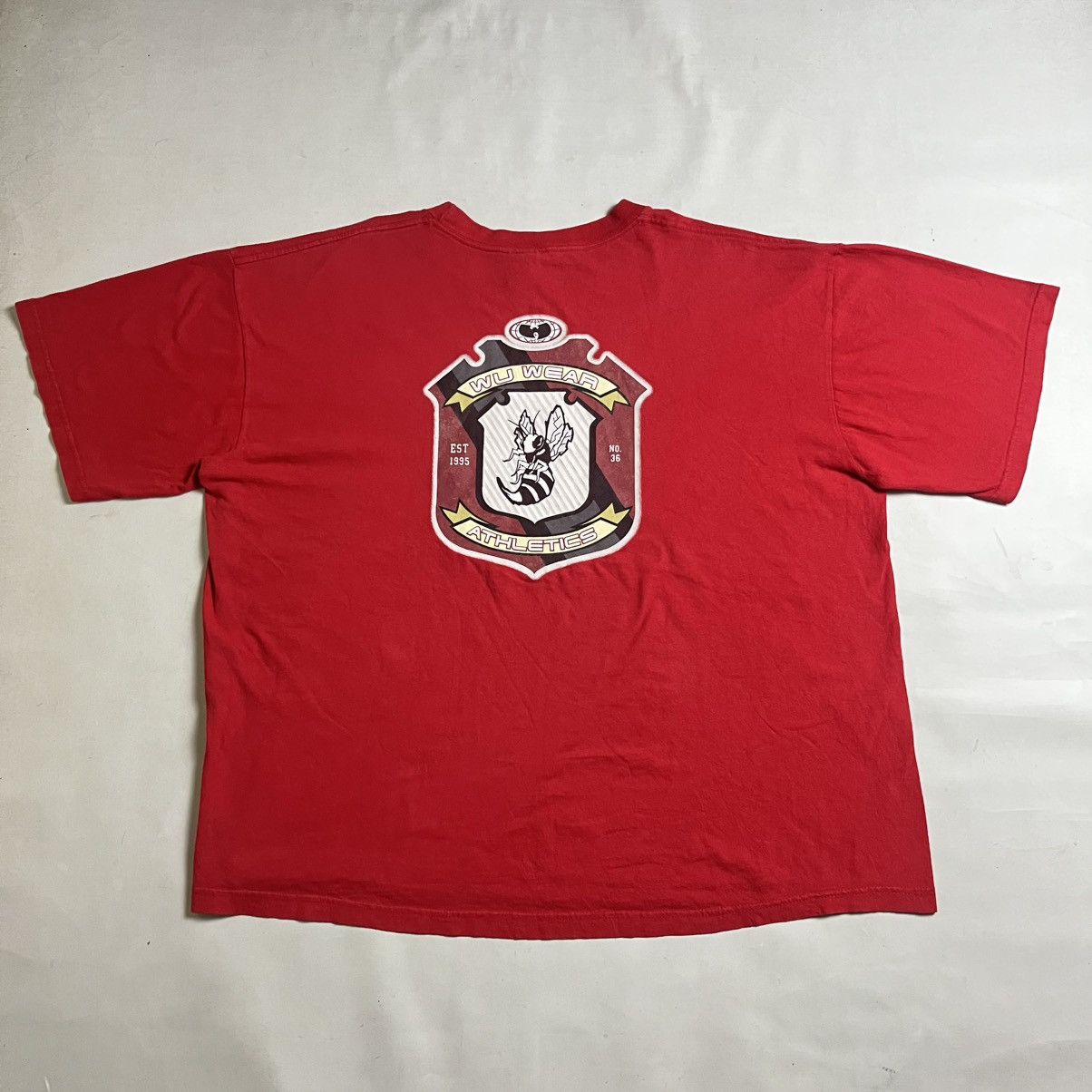 Rap Tees 🔥HOT🔥90s Wutang Clan 36 Chambers Red Size US XXL / EU 58 / 5 - 1 Thumbnail