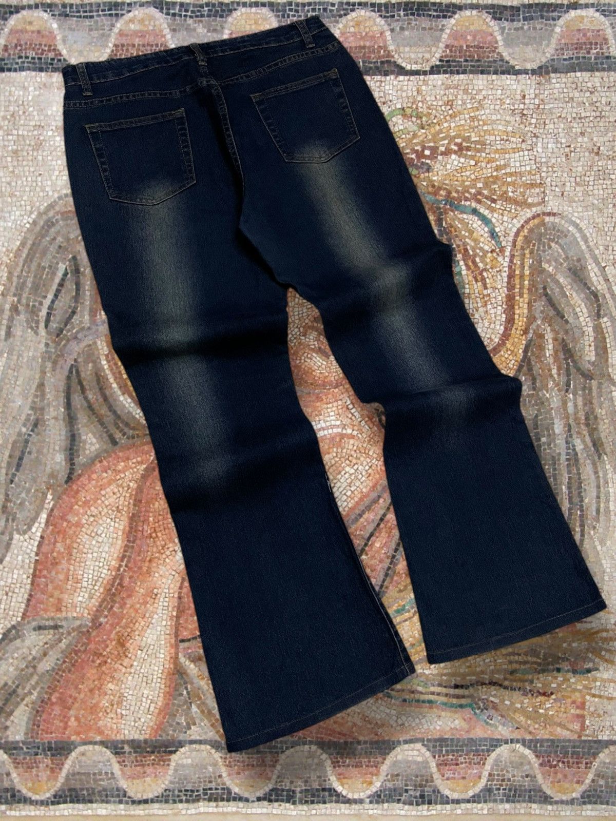 Hysteric Glamour Vintage 1990s Japan Haphazard Flared Sexy Girl Fancy Denim Size US 30 / EU 46 - 9 Thumbnail