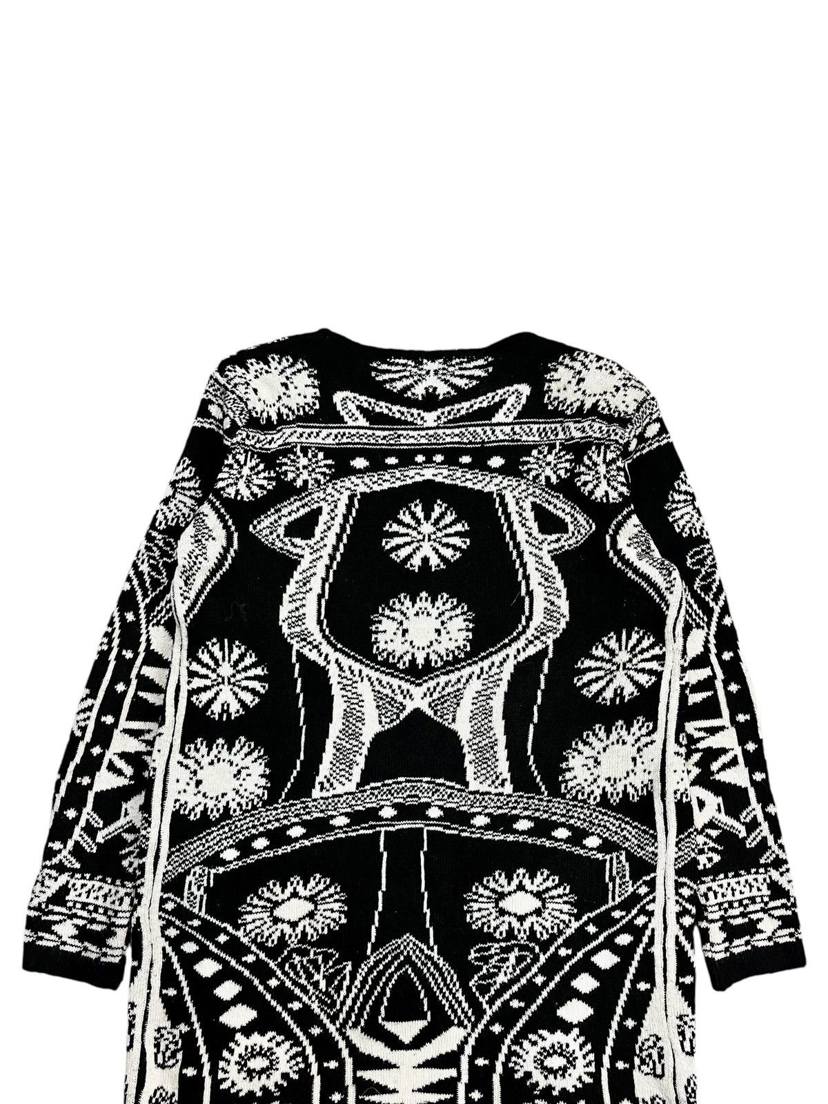 Issey Miyake 1980s Issey Sport - Artisanal Long Knitted Cardigan Size US M / EU 48-50 / 2 - 10 Thumbnail