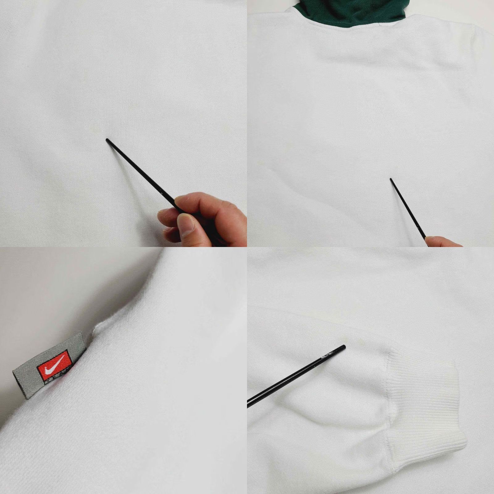 Nike VINTAGE Nike Team Michigan State University Men’s 2XL Drawstring Hoodie Spartan Logo Hoodie Men 2XL White Logo University MSU Spartans Mens Size US XXL / EU 58 / 5 - 9 Thumbnail
