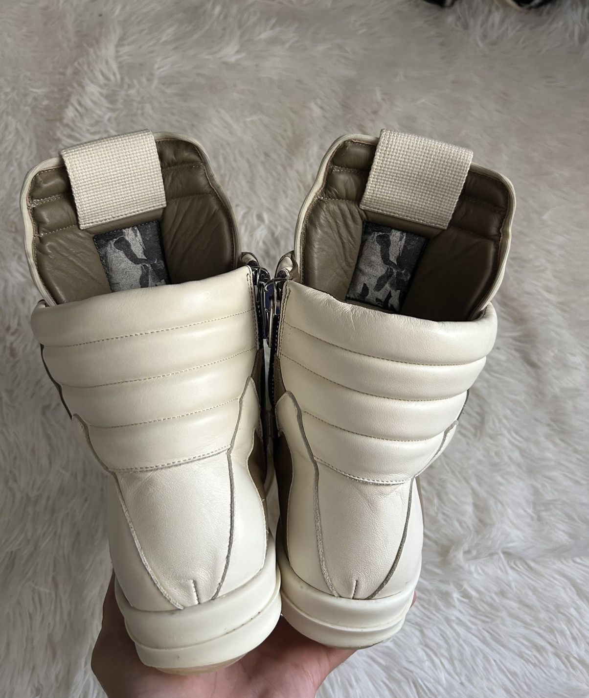 Rick Owens Rick Owens Mainline Geobasket 41.5 SHIPS SAME DAY Size US 8.5 / EU 41-42 - 4 Thumbnail