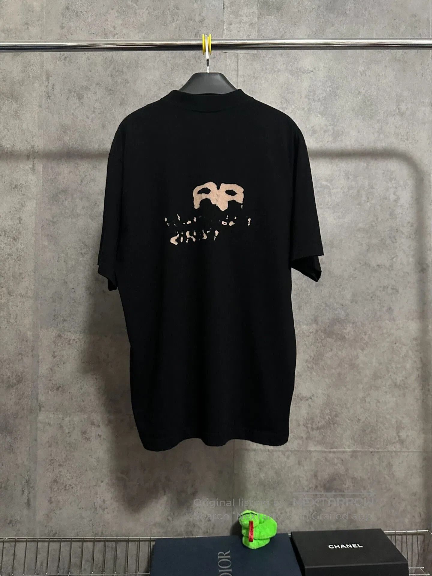 Balenciaga balenciaga black ink splash t. Size US S / EU 44-46 / 1 - 4 Thumbnail