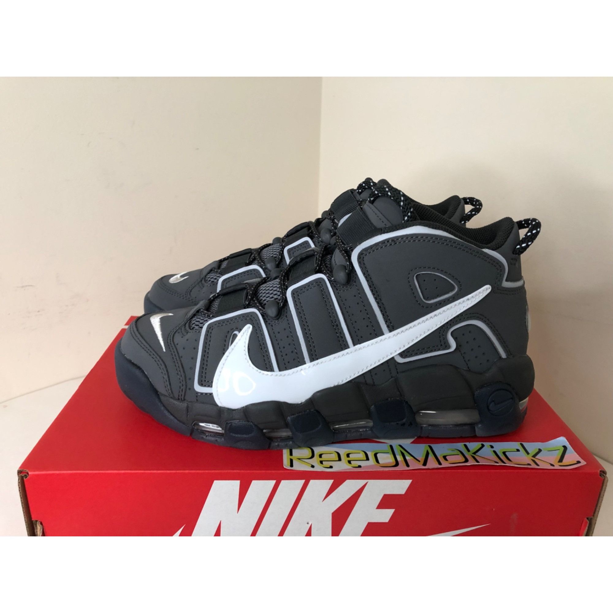 Nike Nike Air More Uptempo Copy Paste Iron Grey mens 8.5us Grailed