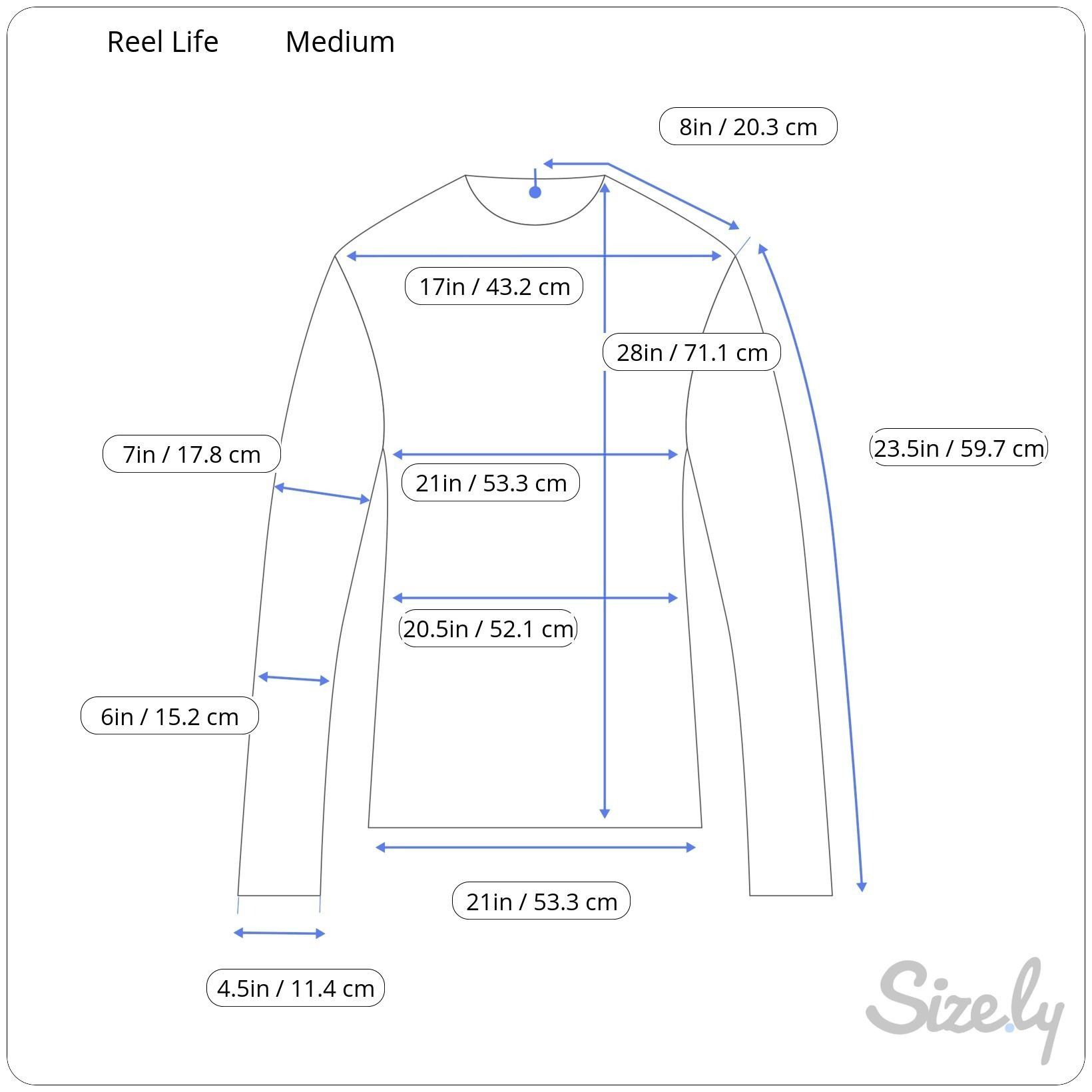 Other Reel Life Sun Ray Defender Long Sleeve Shirt Sky Blue UPF 50 Size US M / EU 48-50 / 2 - 2 Thumbnail