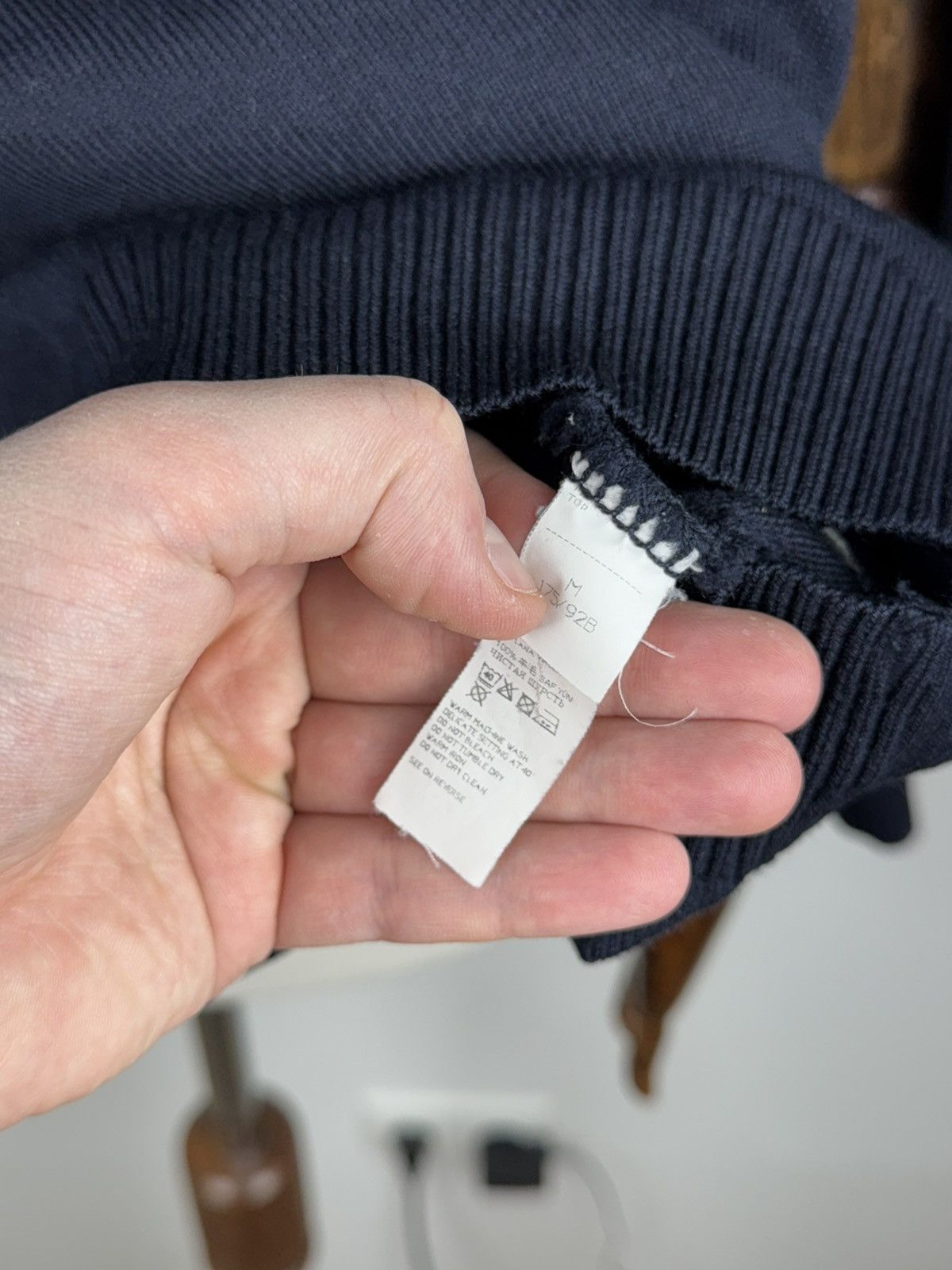 Paul & Shark × Vintage Men’s Vintage Paul Shark Half Zip Wool Sweater Pullover Size US M / EU 48-50 / 2 - 8 Thumbnail