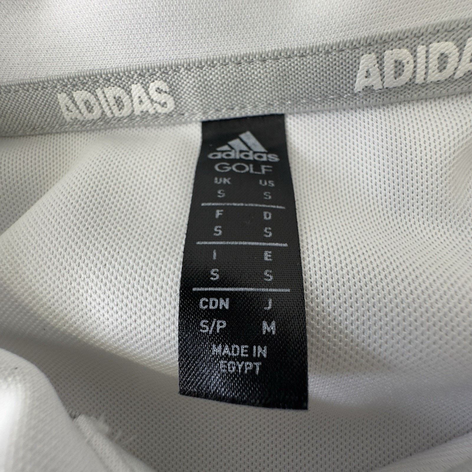 Adidas Adidas 3 Stripe Men’s Size S Button Short Sleeve Golf Shirt Size US S / EU 44-46 / 1 - 4 Thumbnail