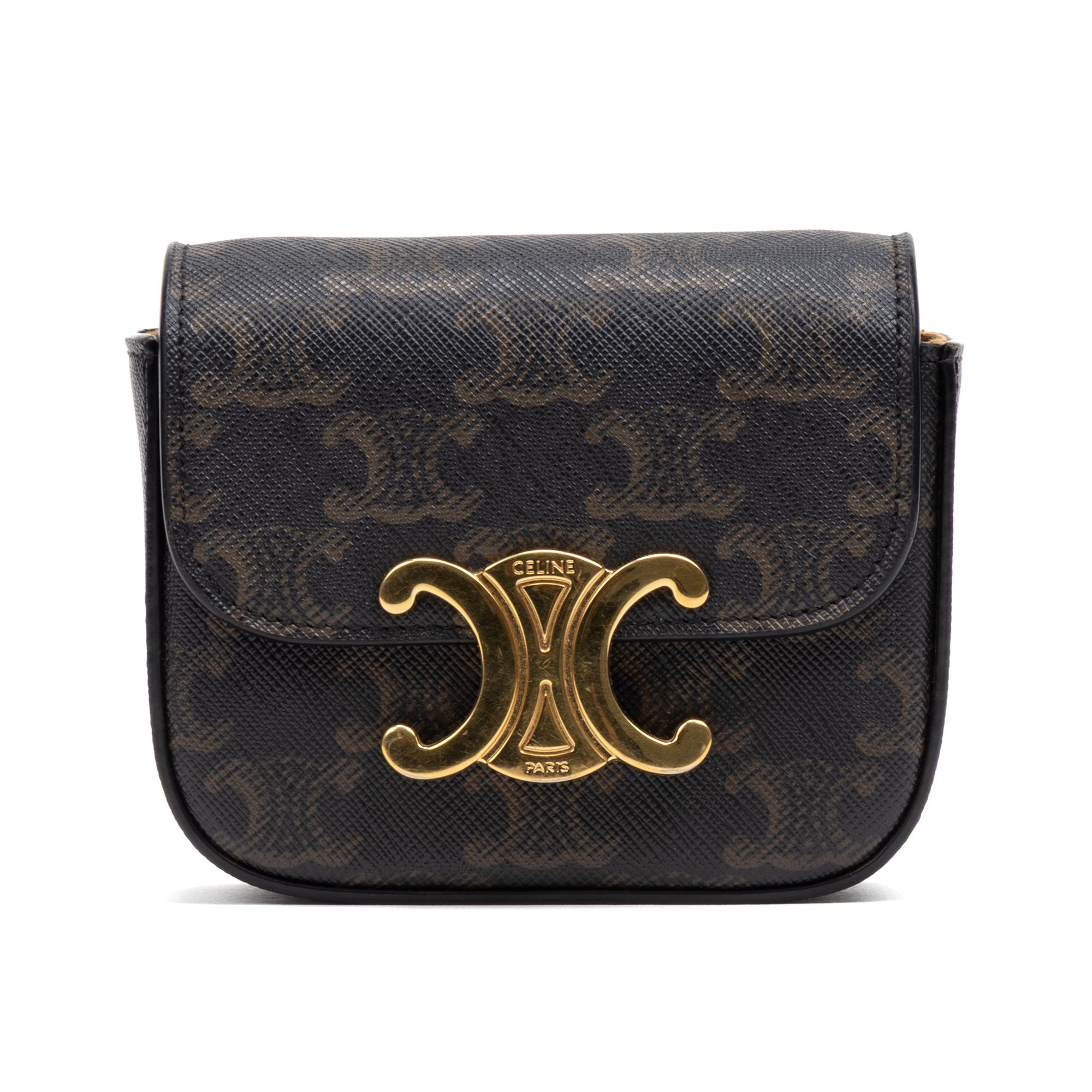 Celine Triomphe Pochette Crossbody Mini Size ONE SIZE - 1 Thumbnail
