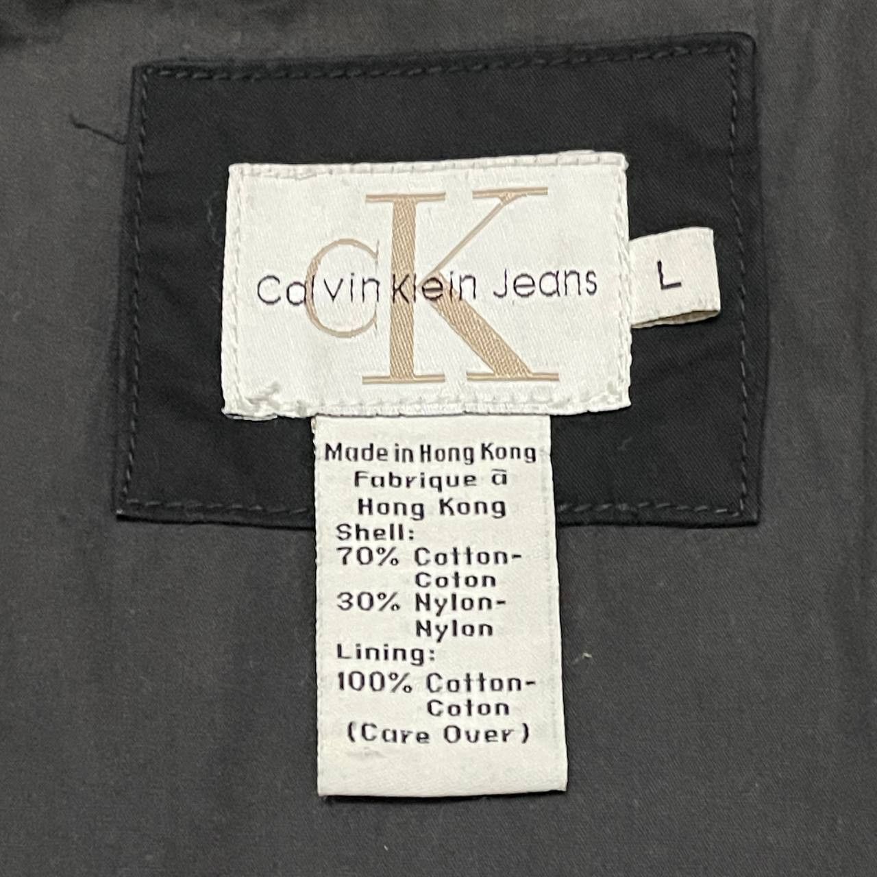 Calvin Klein Vintage CK Calvin Klein Zipper Jacket Size US L / EU 52-54 / 3 - 7 Thumbnail
