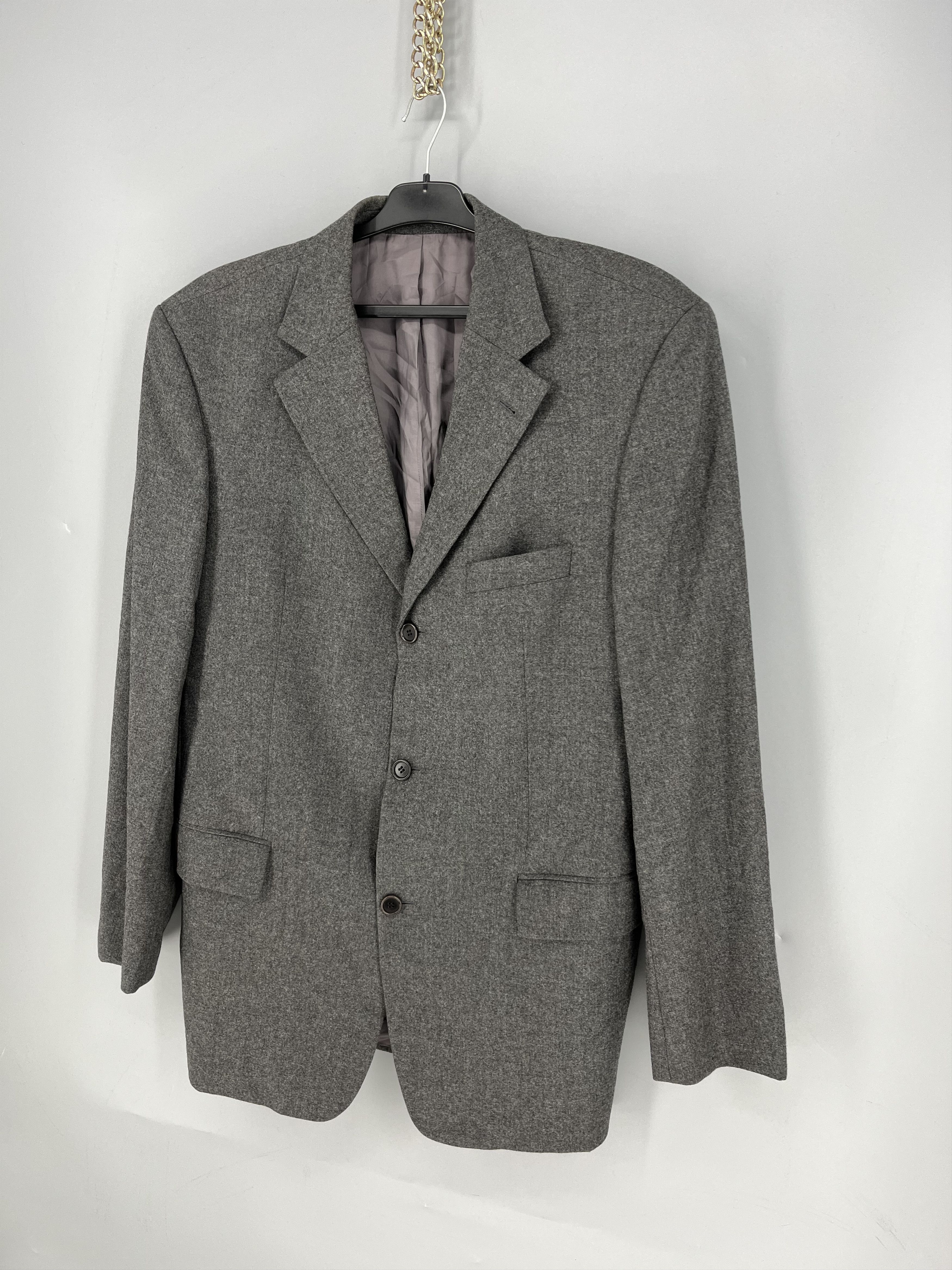 Hugo Boss HUGO BOSS Loro Piana Mens Wool Cashmere Blend Sports Blazer Size 50R - 3 Thumbnail