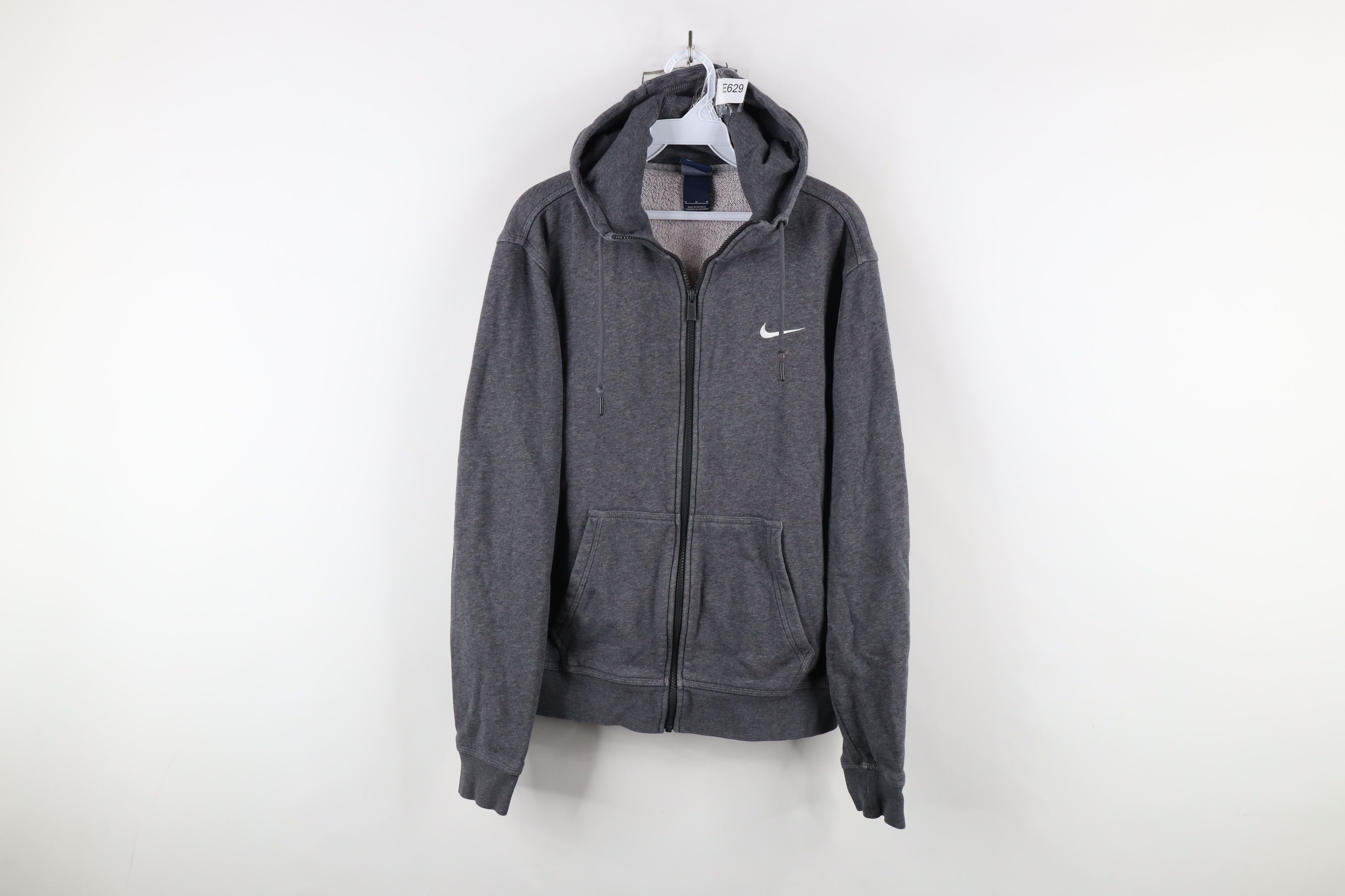 Nike × Vintage Vintage Nike Scott Mini Swoosh Full Zip Hoodie Sweatshirt Size US M / EU 48-50 / 2 - 1 Thumbnail