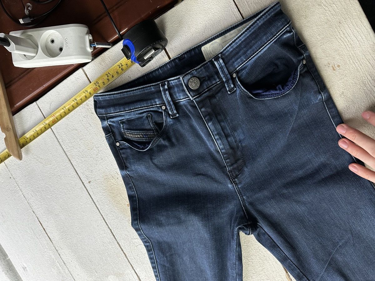 Diesel 🚨 DIESEL AVANT GARDE GOTHIC WOMEN JEANS LOGO IFSIXWASNINE Size 24" / US 00 / IT 34 - 2 Thumbnail
