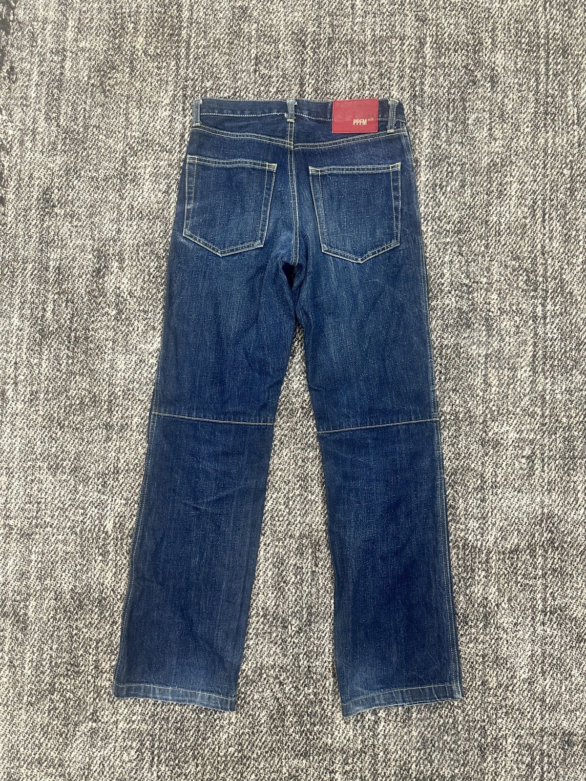 If Six Was Nine × Japanese Brand × PPFM PPFM Blue Denim Jeans Size US 29 - 4 Thumbnail