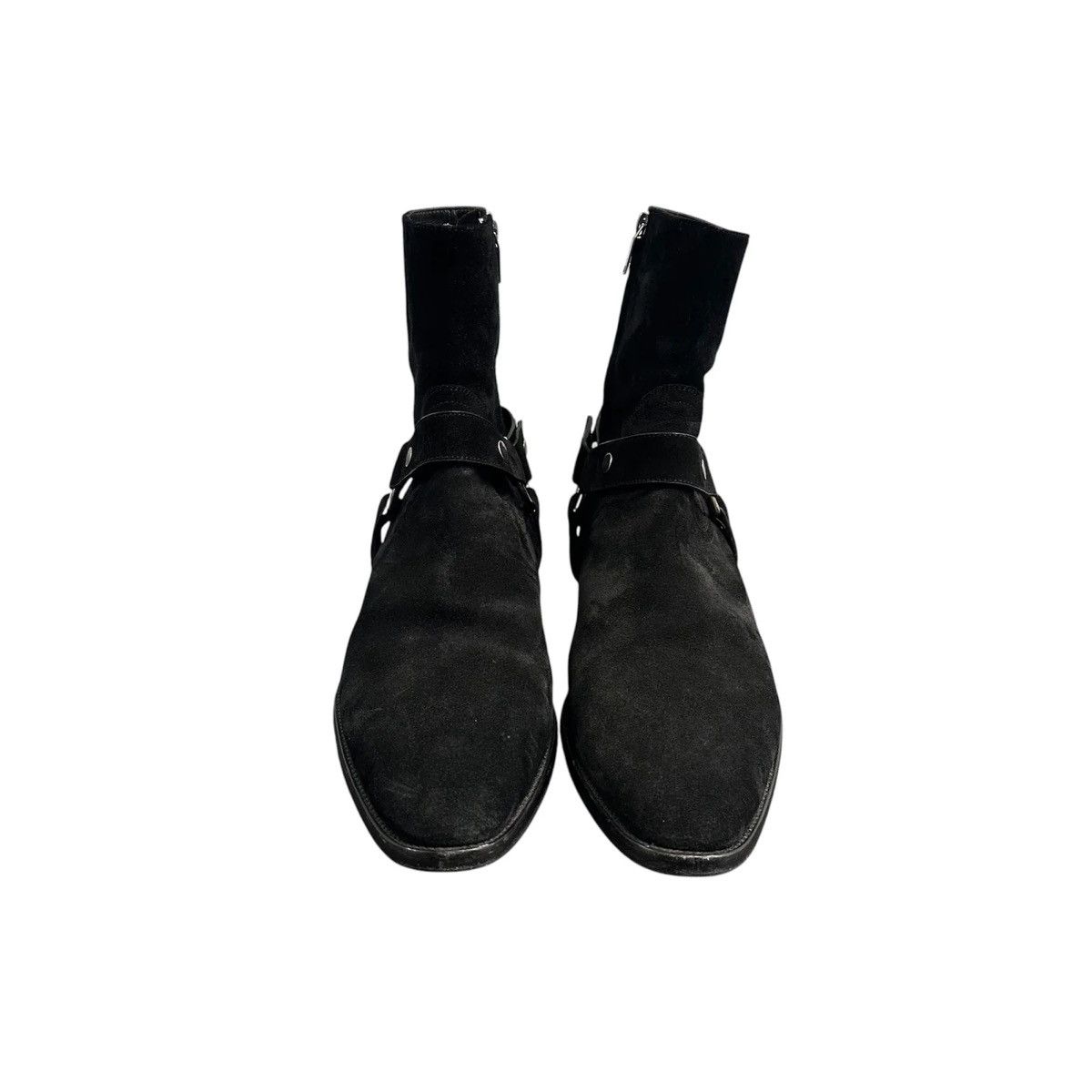 Saint Laurent Paris FW16 Hedi Slimane Saint Laurent Paris Suede Wyatt Boots Size US 10 / EU 43 - 2 Thumbnail