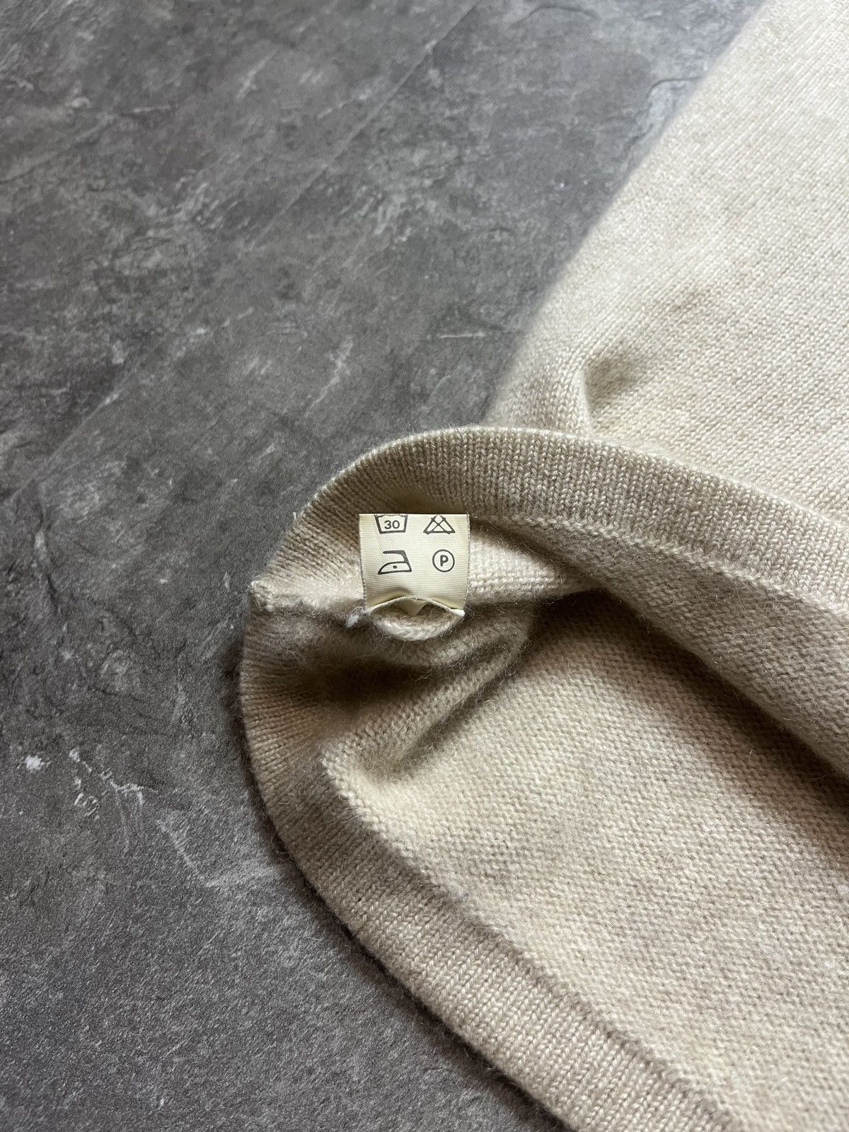 Brioni Brioni Roma Beige 100% Cashmere Crewneck Italy Rare Sweater Size US M / EU 48-50 / 2 - 12 Thumbnail