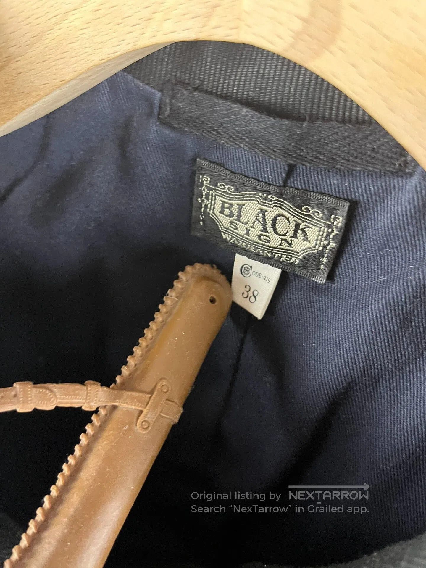 BLACK SIGN Black Navy Coat for Sale. Size US M / EU 48-50 / 2 - 4 Thumbnail