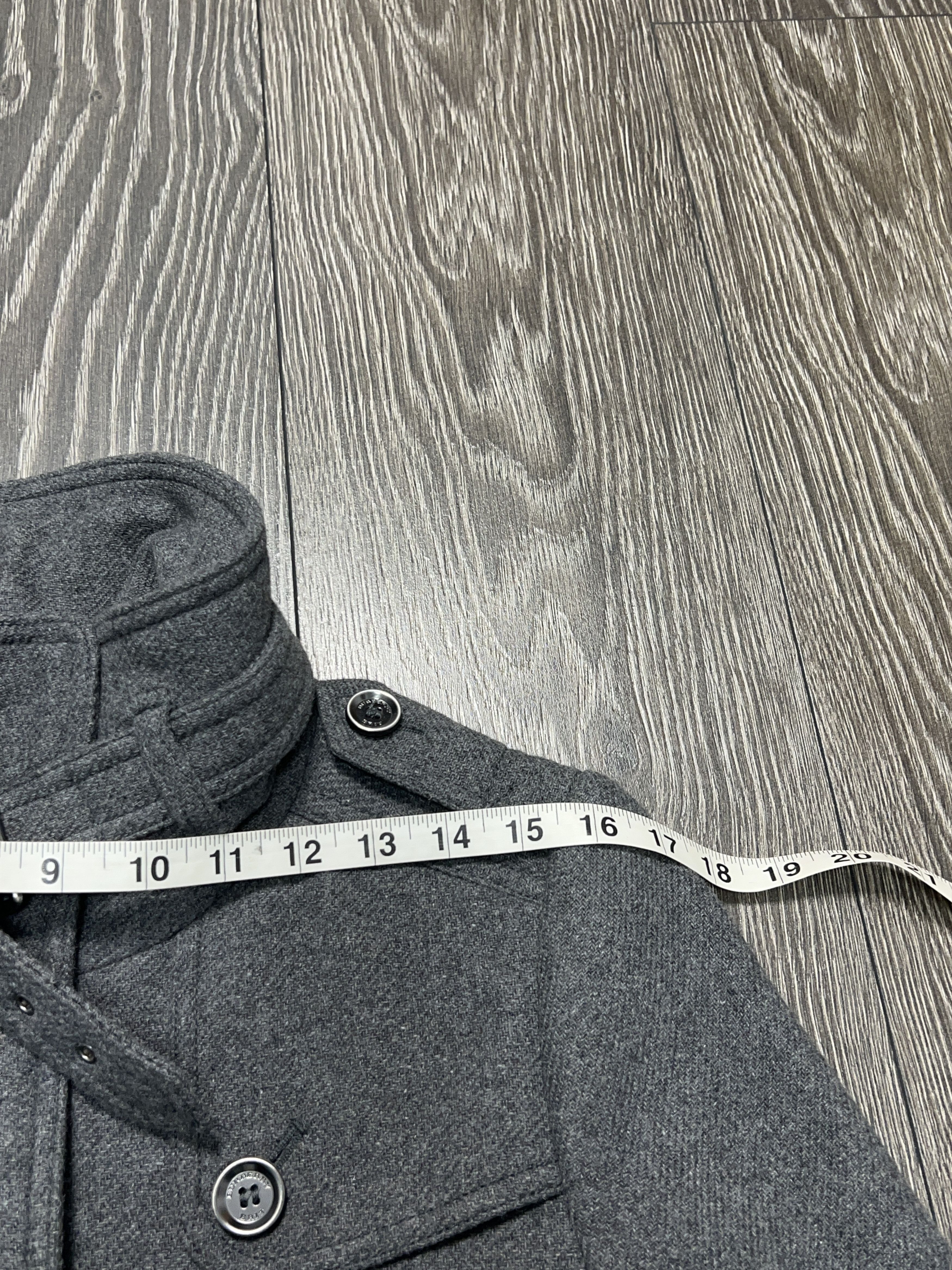Burberry BRIT Rushworth Coat Wool Check Lining Size UK 8 IT 40 US 6 Size M / US 6-8 / IT 42-44 - 12 Thumbnail