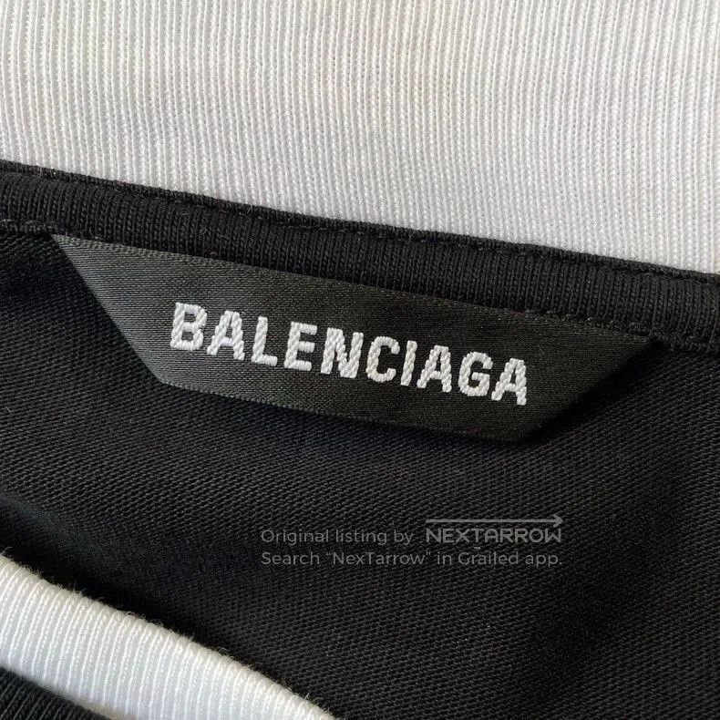 Balenciaga Balenciaga Black Short Sleeve Top. Size US L / EU 52-54 / 3 - 5 Thumbnail
