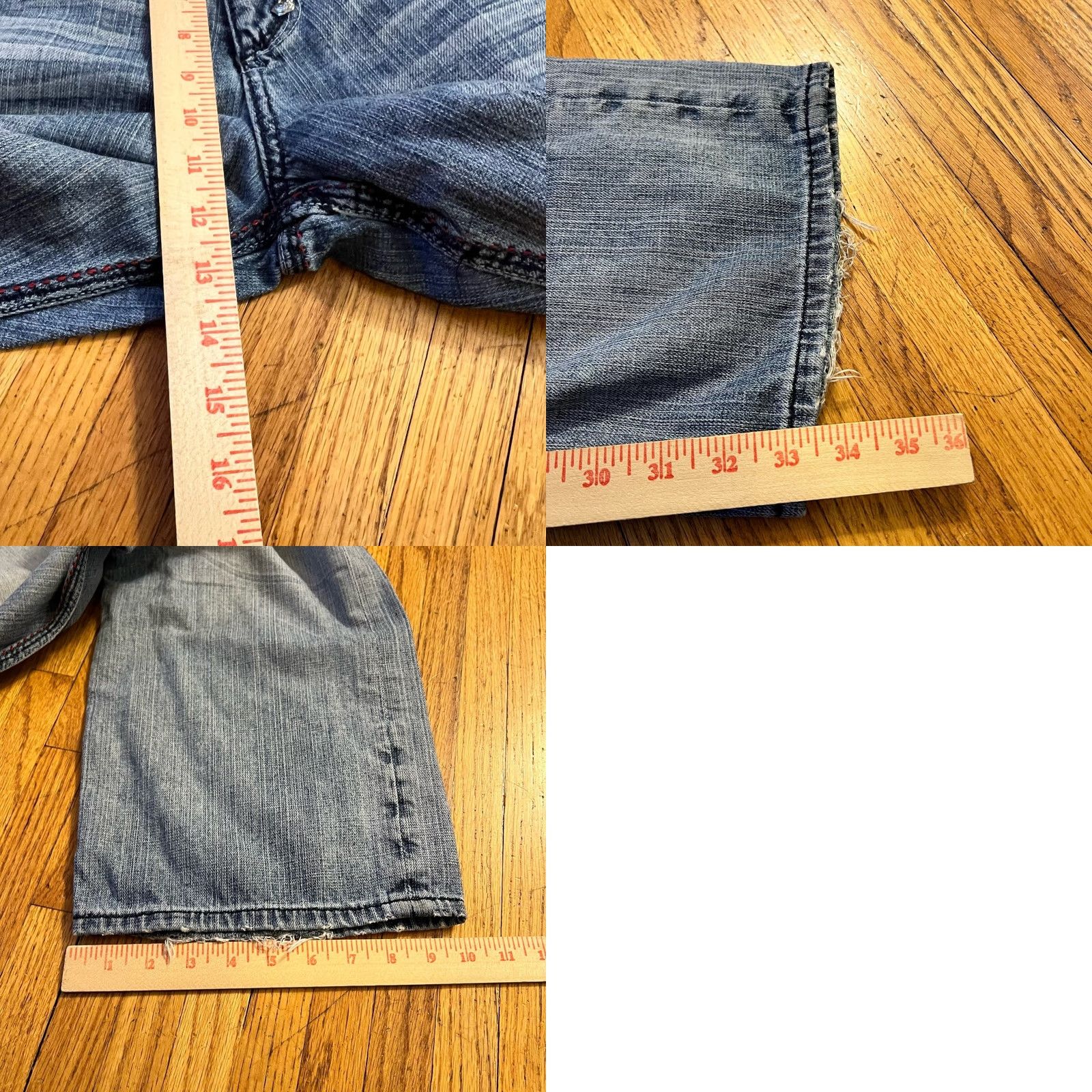 Coogi VINTAGE Coogi Jeans Men 38 x 34 Patch Baggy Embroidered Grunge Y2K Hip-Hop Straight Mens Size US 38 / EU 54 - 8 Thumbnail