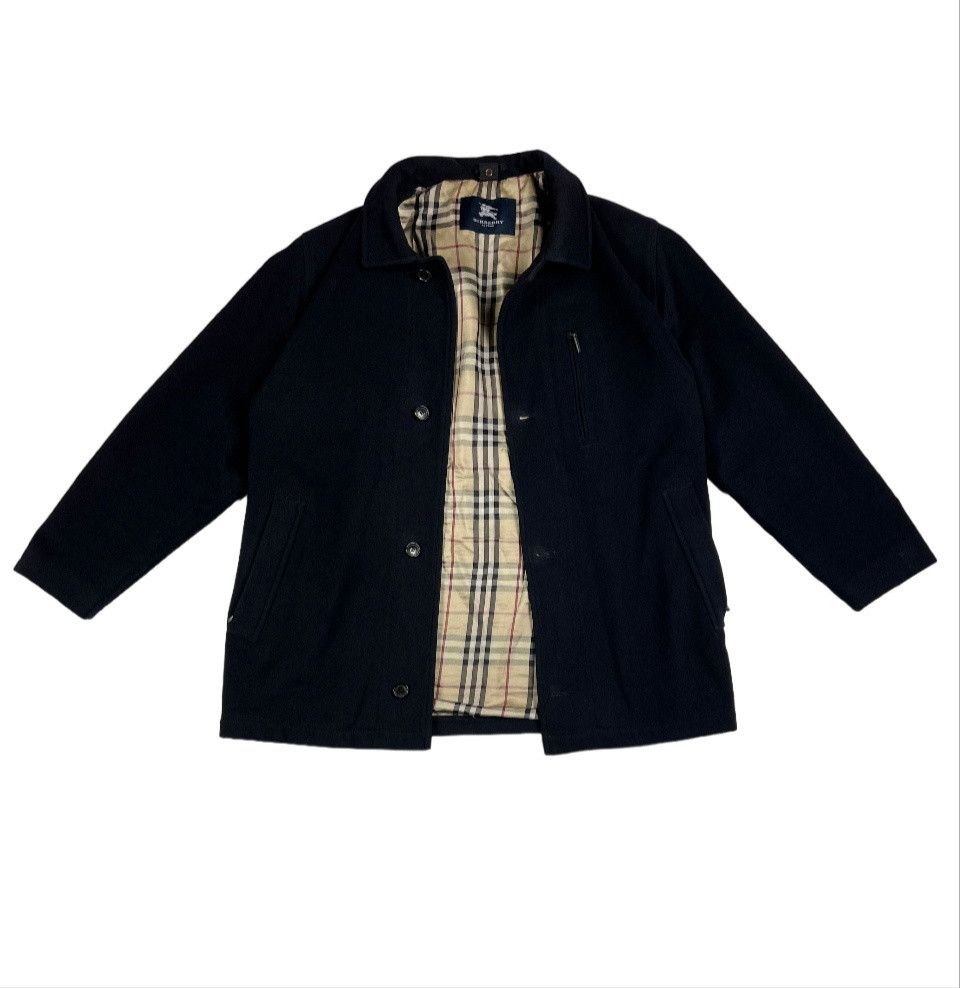 Burberry Burberry Wool Coat 52 Size US L / EU 52-54 / 3 - 1 Thumbnail