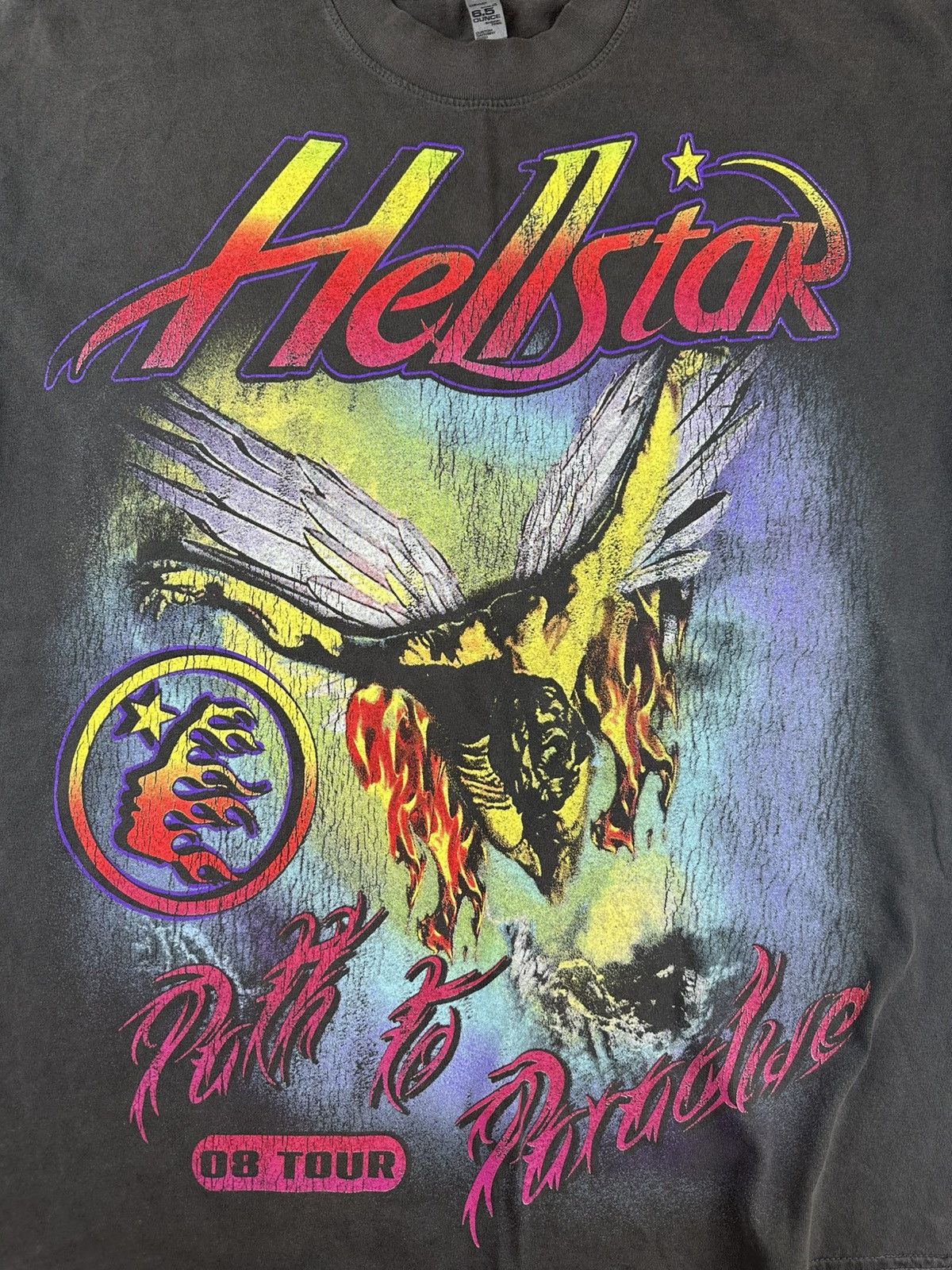 HELLSTAR Hellstar On Wings Of Fire T-shirt Size US L / EU 52-54 / 3 - 2 Thumbnail