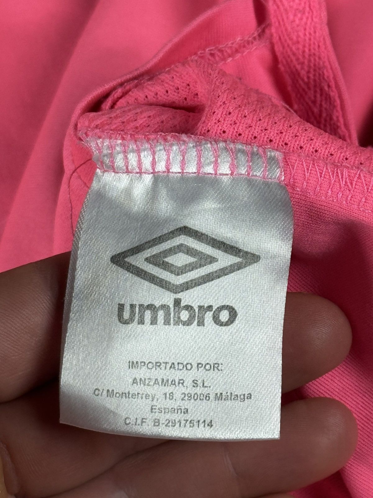 Umbro Umbro pink soccer jersey RCD Mallorca LaLiga Size US L / EU 52-54 / 3 - 12 Thumbnail
