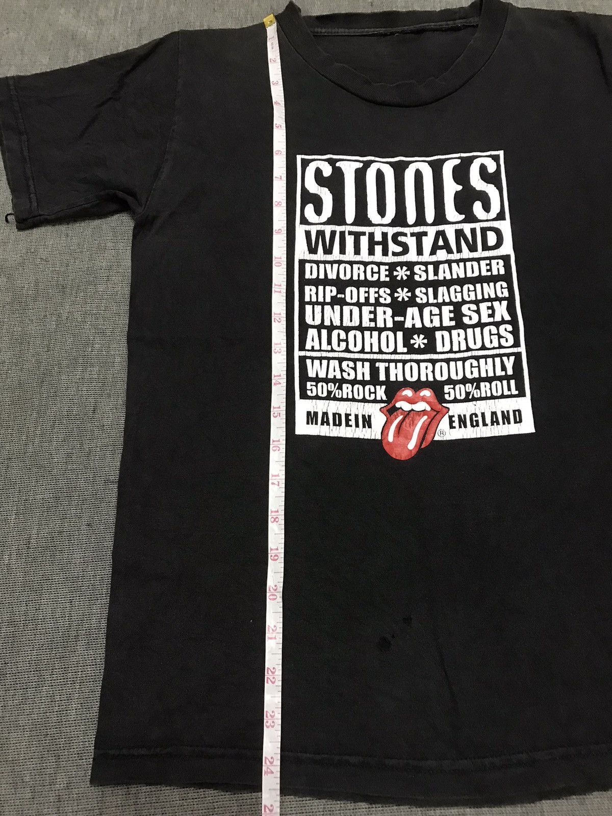 Band Tees × The Rolling Stones Bootleg The Rolling Stones Tess Size US S / EU 44-46 / 1 - 10 Thumbnail