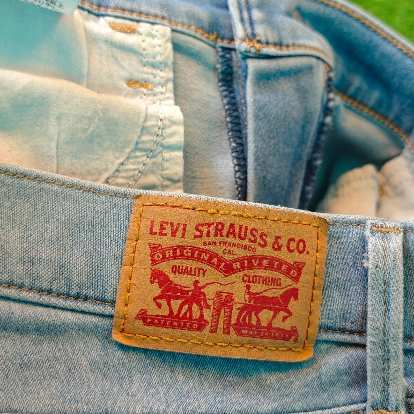 Levi's Levi's 720 Jeans Womens 28 blue super skinny slim high rise Size 28" / US 6 / IT 42 - 4 Thumbnail