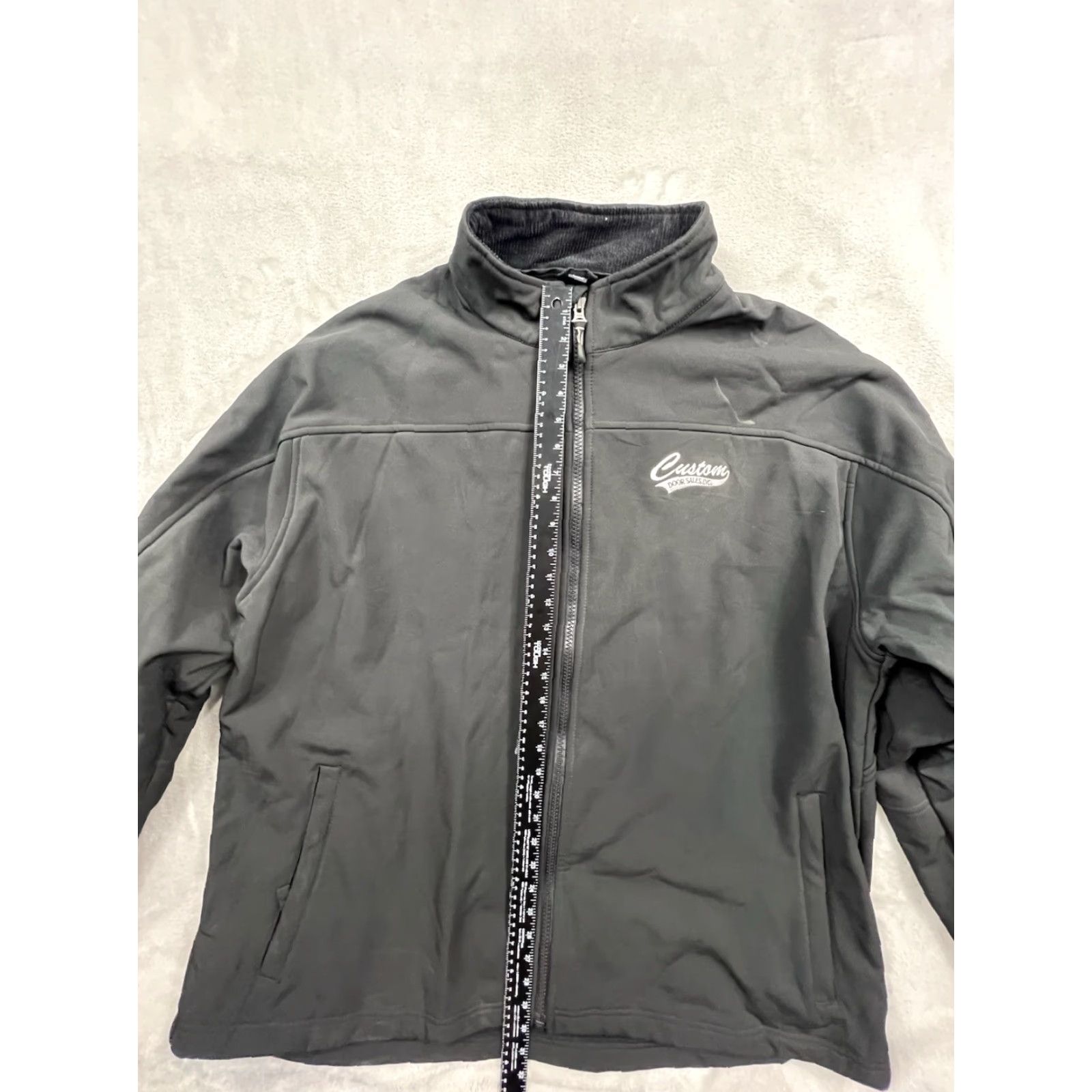 Vintage White Bear Clothing Co. Mens Black Jacket Fleece Lining Outerwear Size 3XL Tall Size US XXL / EU 58 / 5 - 2 Thumbnail