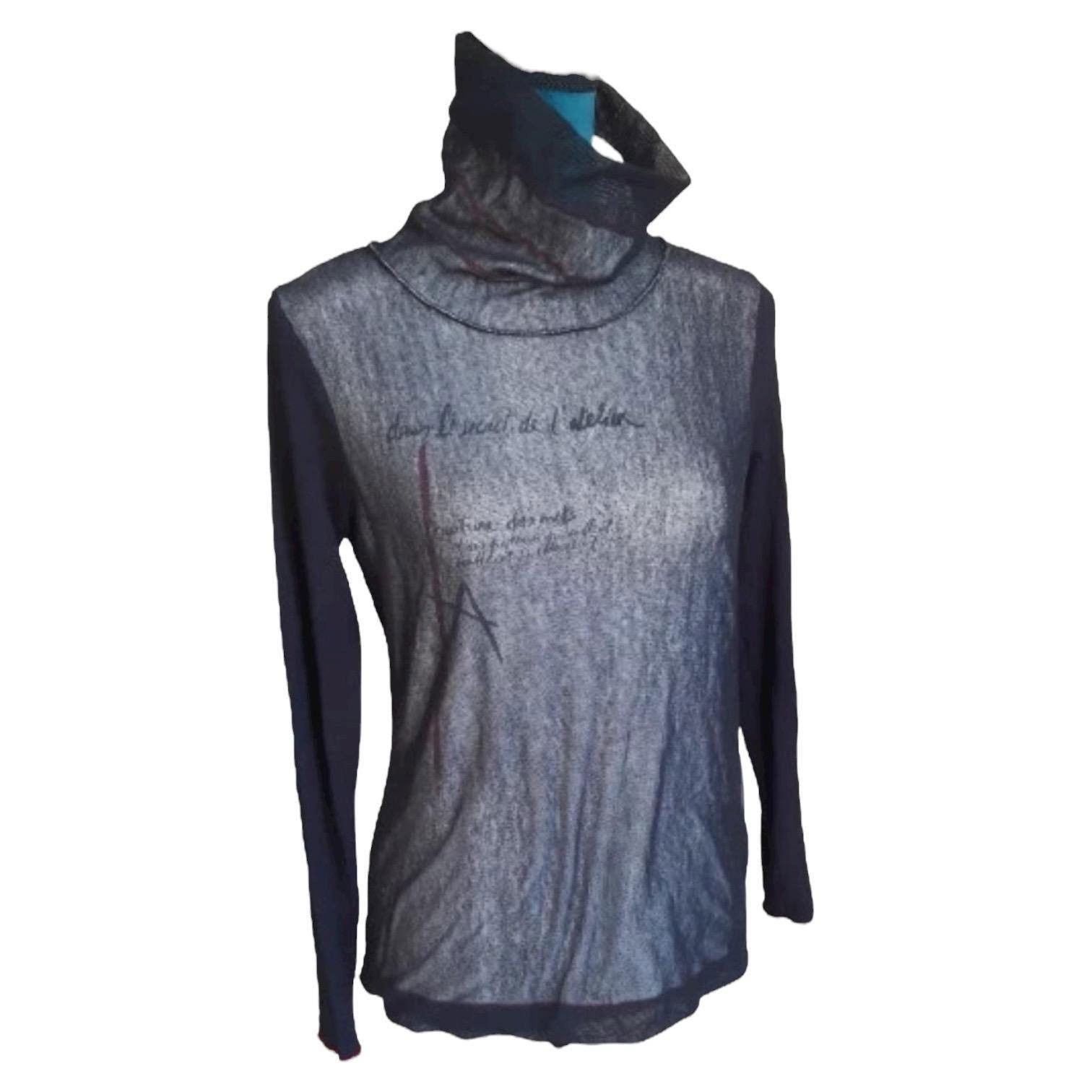 Cop Copine The Cop Copine Layered Atelier Turtleneck Meshtop Size ONE SIZE - 1 Thumbnail