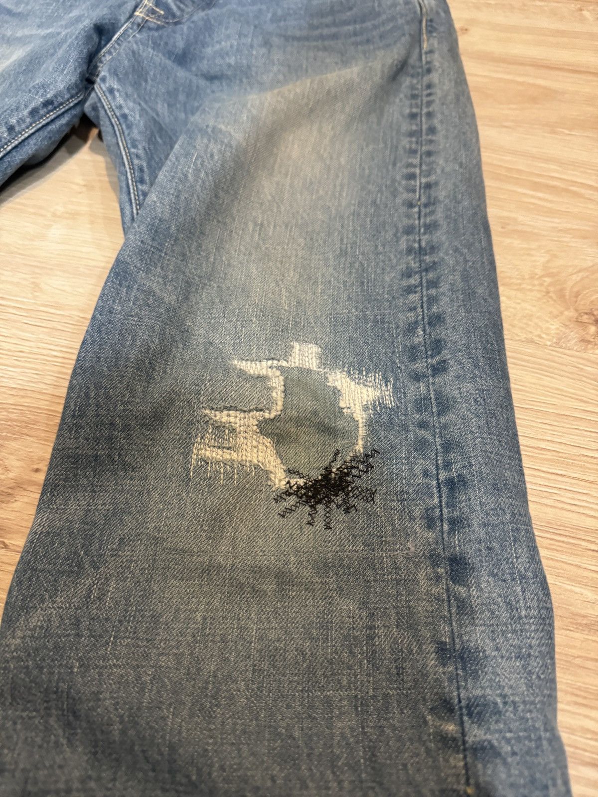 Kapital KAPITAL 14oz Denim 5P MONKEY CISCO Size US 30 / EU 46 - 2 Thumbnail