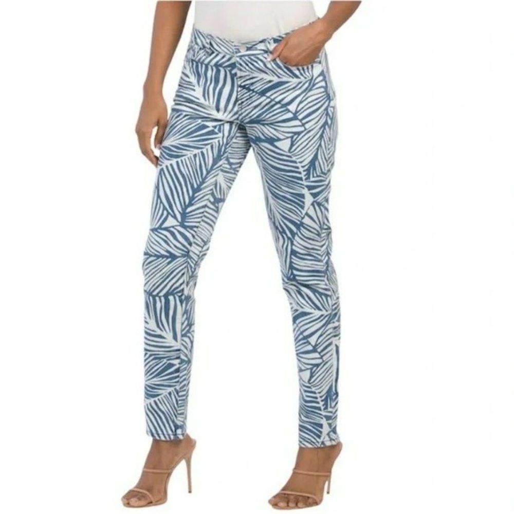 J.McLaughlin NWT New $178 J. McLaughlin Jaycie Willow Lake Straight Fit Size 25" / US 0 / IT 36 - 1 Thumbnail