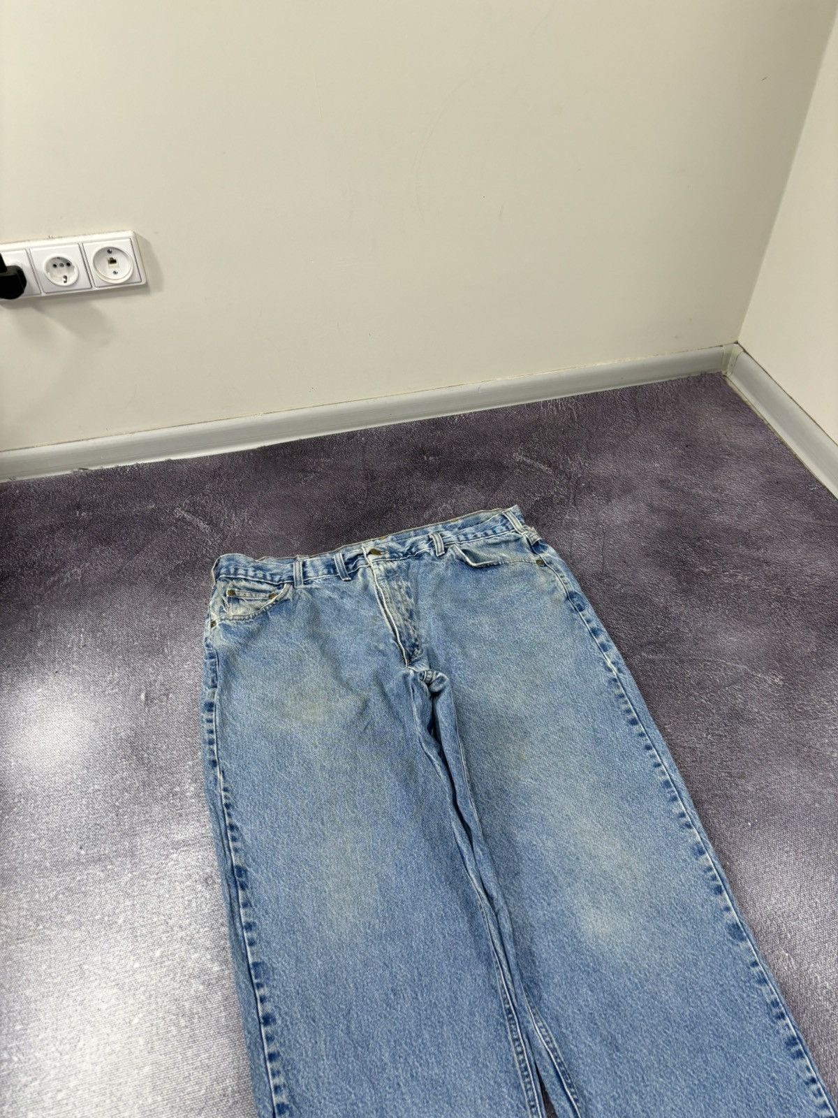 Carhartt Vintage Carhartt Relaxed Fit Heavy Blue Denim Baggy Jeans Size US 42 / EU 58 - 11 Thumbnail