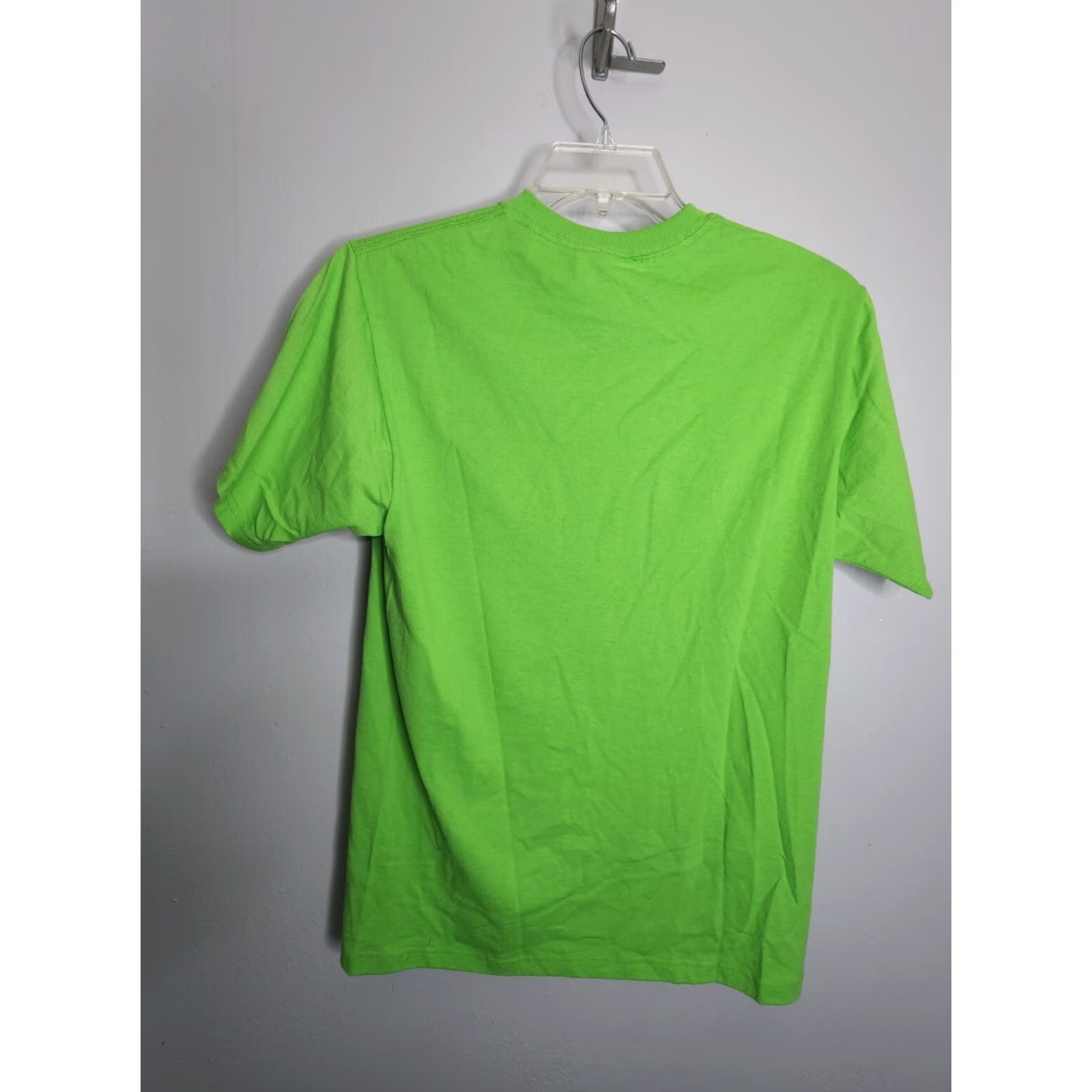 Hanes VINTAGE Hanes T-Shirt Mens M 90s Team Hubcabs Hotrod Embroidered Car Green Shirt Size US M / EU 48-50 / 2 - 2 Thumbnail