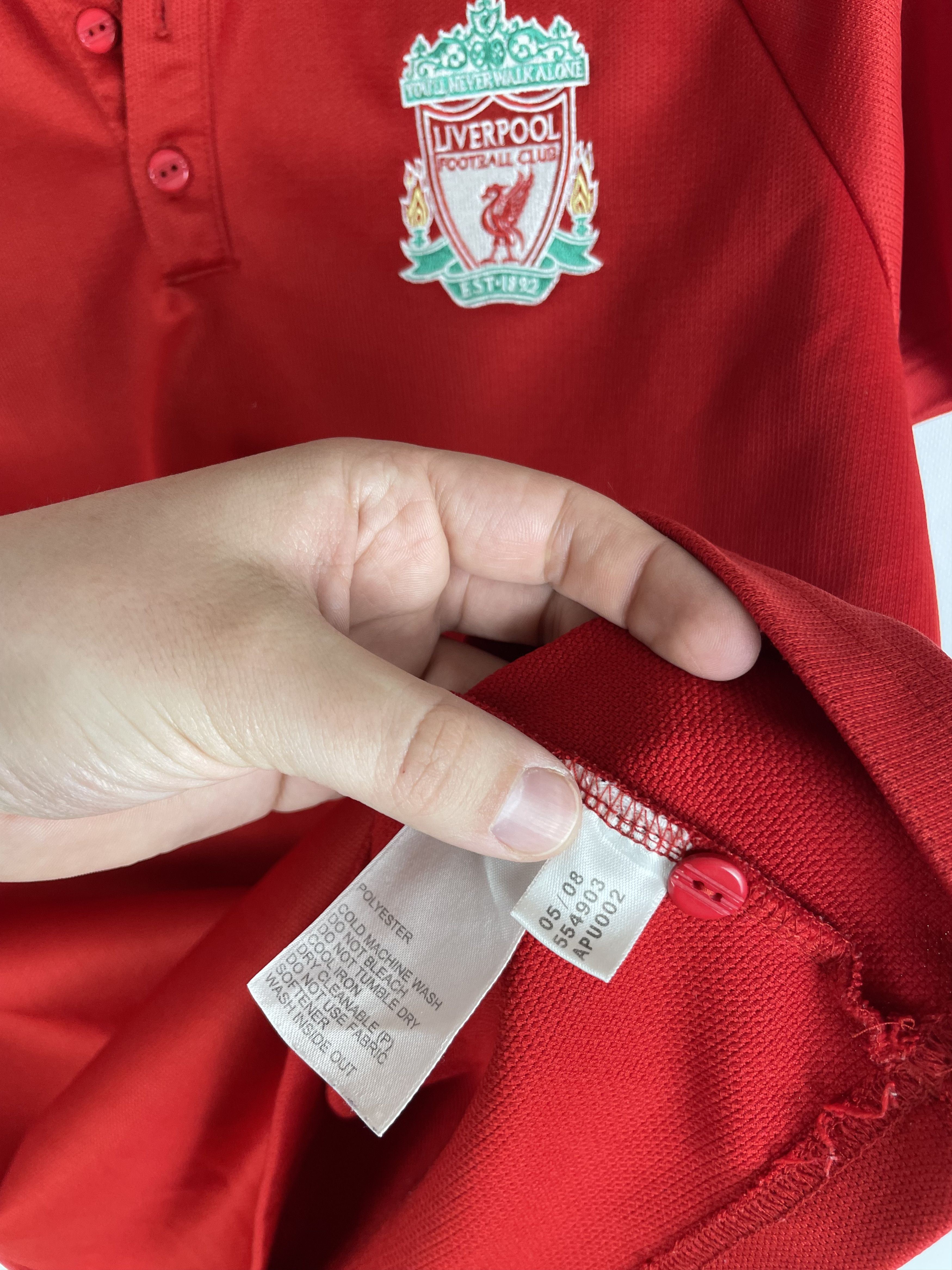 Adidas Adidas Liverpool soccer jersey polos Size US XXL / EU 58 / 5 - 6 Thumbnail