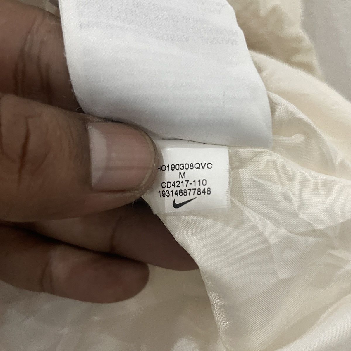 Nike Vintage Nike Puffer Unisex Jacket Size US M / EU 48-50 / 2 - 7 Thumbnail