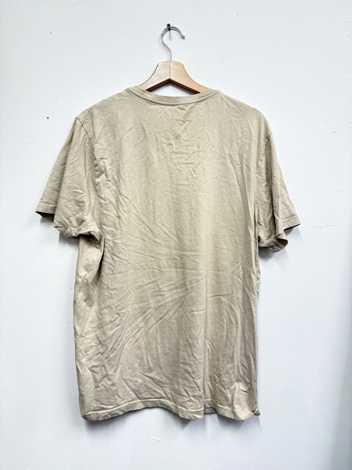 Jack Wills Jack Wills Men's Beige Crew Neck T-Shirt XL Size US XL / EU 56 / 4 - 4 Thumbnail