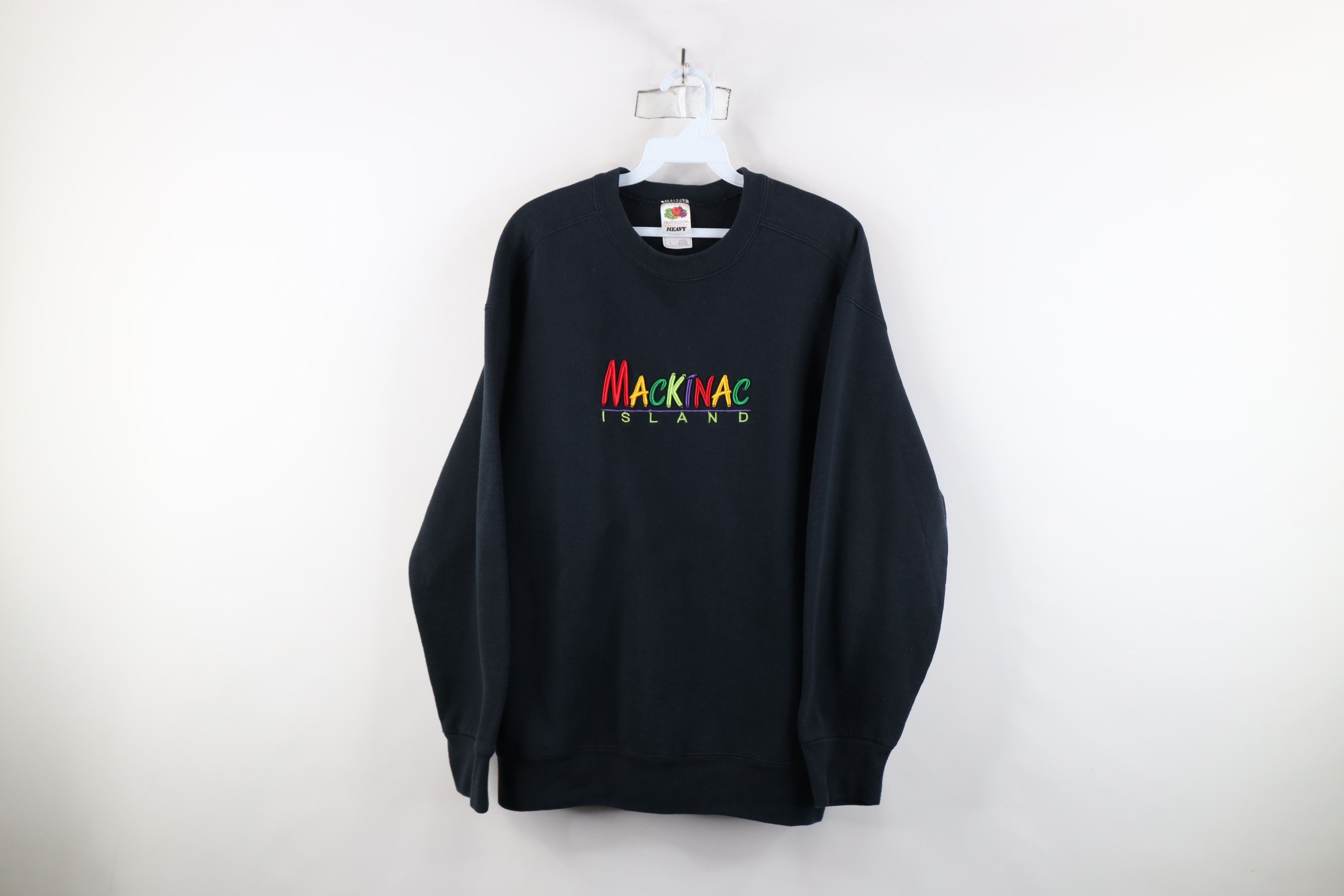 Vintage Vintage 90s Streetwear Heavyweight Mackinac Sweatshirt Size L / US 10 / IT 46 - 1 Thumbnail