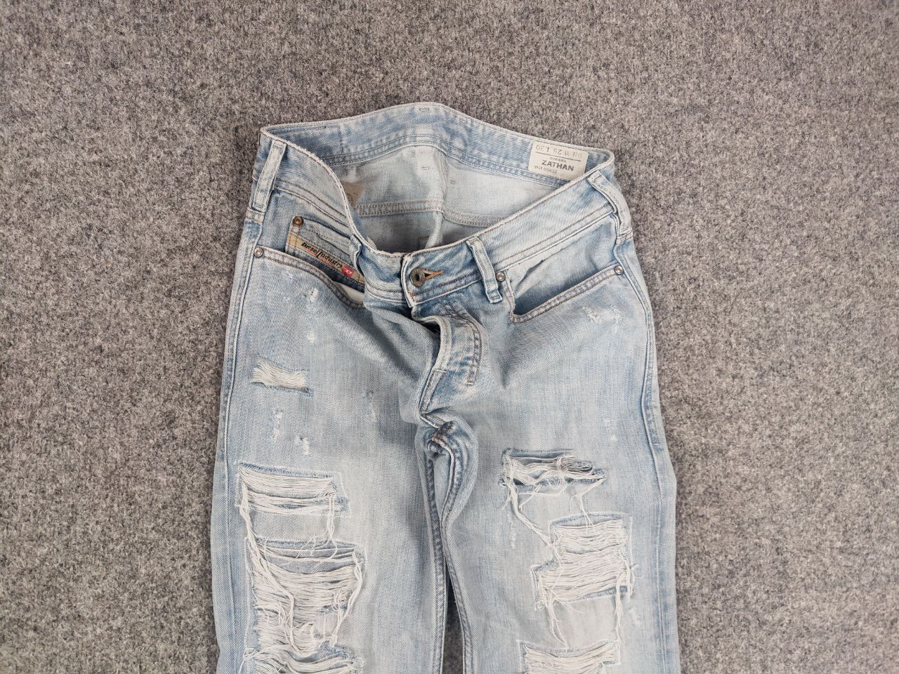 Diesel Diesel zathan If Six Was Nine l.g.b style Distressed Jeans Size US 30 / EU 46 - 6 Thumbnail