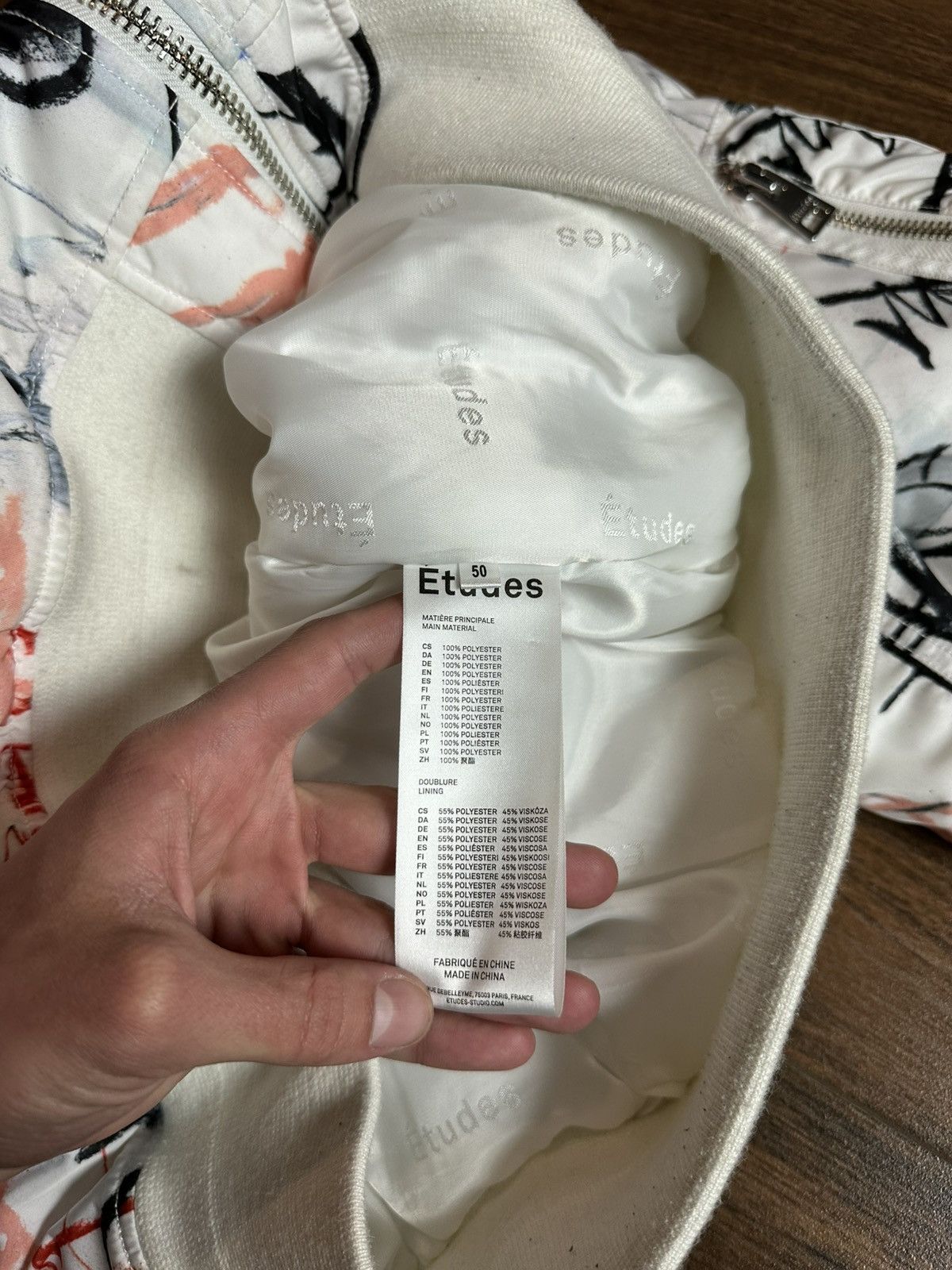 Etudes ETUDES NYLON BOMBER JACKET Size US L / EU 52-54 / 3 - 7 Thumbnail