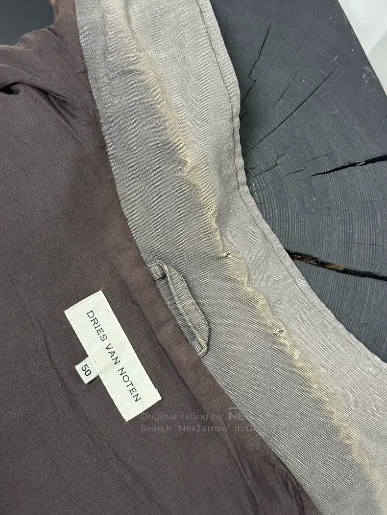 Dries Van Noten DRIES VAN NOTEN Early washed gray jacket Size US M / EU 48-50 / 2 - 9 Thumbnail