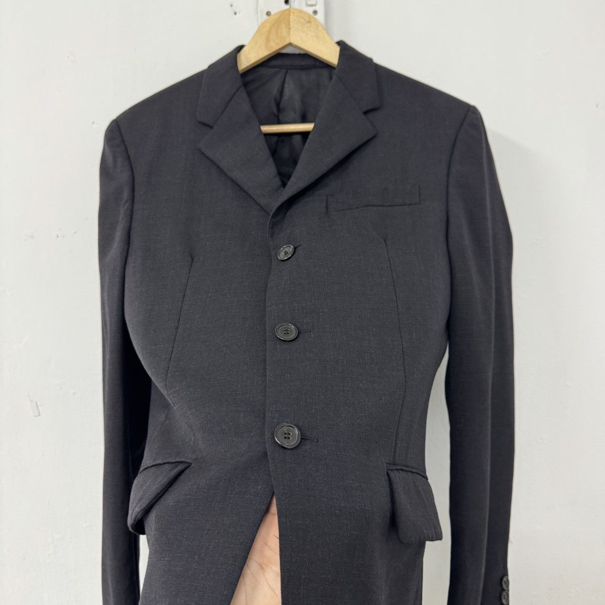 Prada Gorgeous Prada Virgin Wool Blazer Size US S / EU 44-46 / 1 - 6 Thumbnail