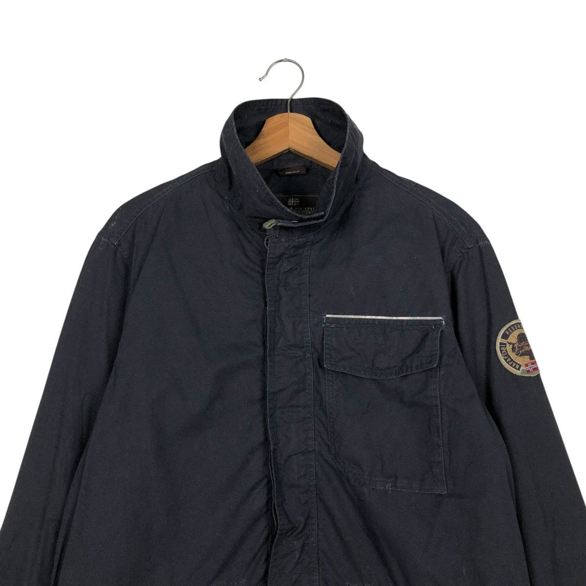 Napapijri 🔥VINTAGE NAPAPIJRI JACKET BIG LOGO BLANKET Size US S / EU 44-46 / 1 - 6 Thumbnail