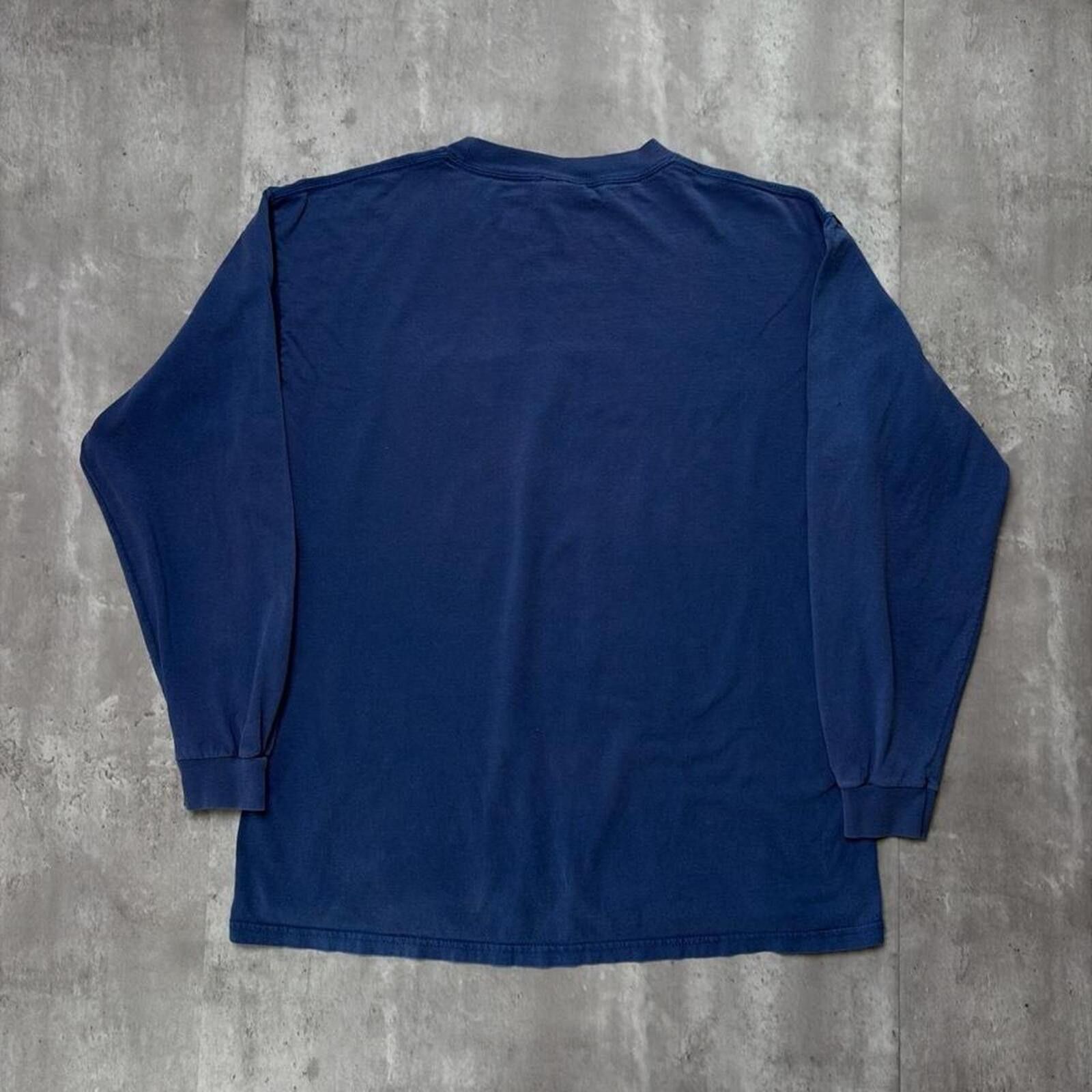 NFL Y2K Blue NFL Indianopolis Colts Football Long Sleeve Shirt Size US L / EU 52-54 / 3 - 7 Thumbnail