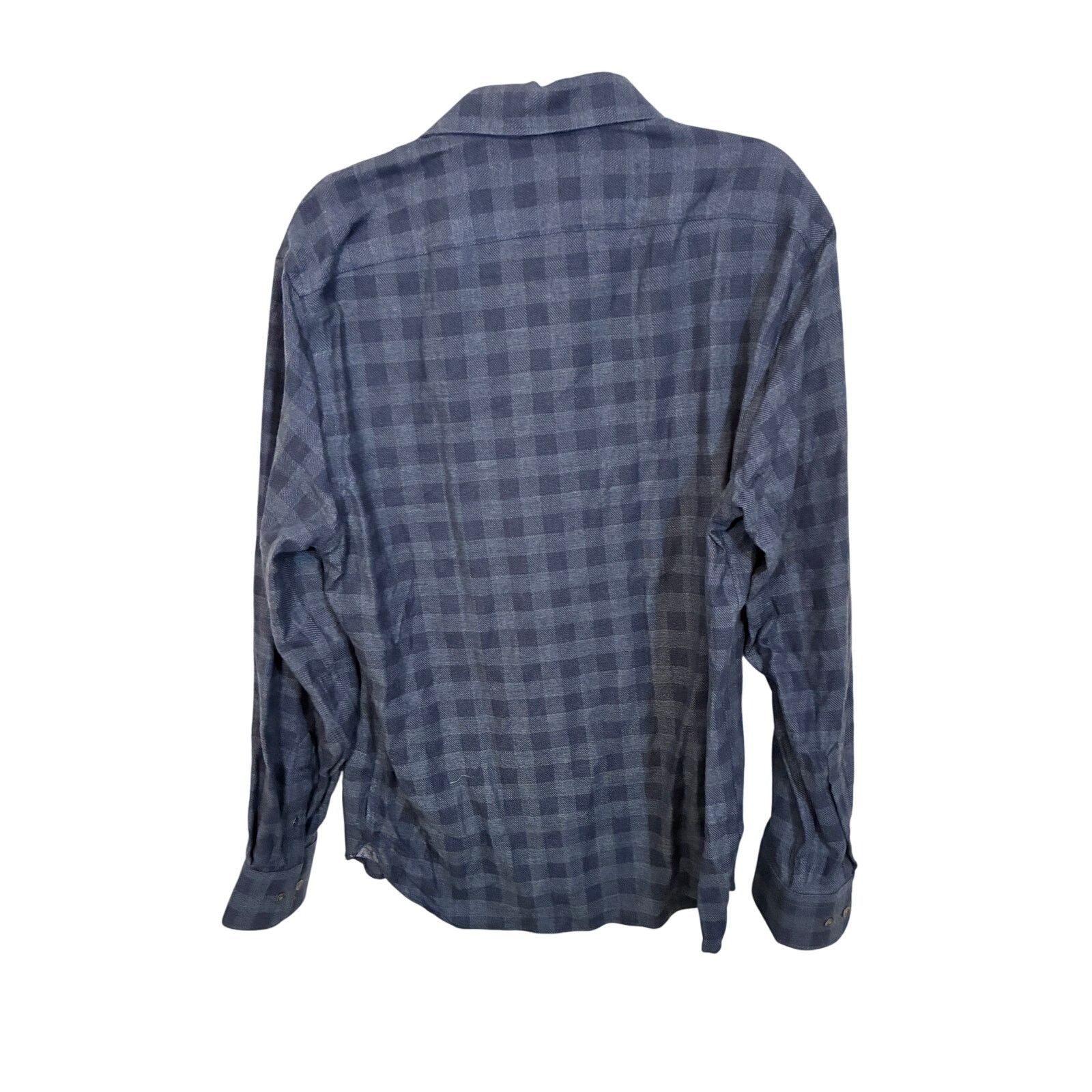Joseph Abboud Joseph Abboud Cashmere Plaid Button Down Shirt L Trucker Size US L / EU 52-54 / 3 - 4 Thumbnail