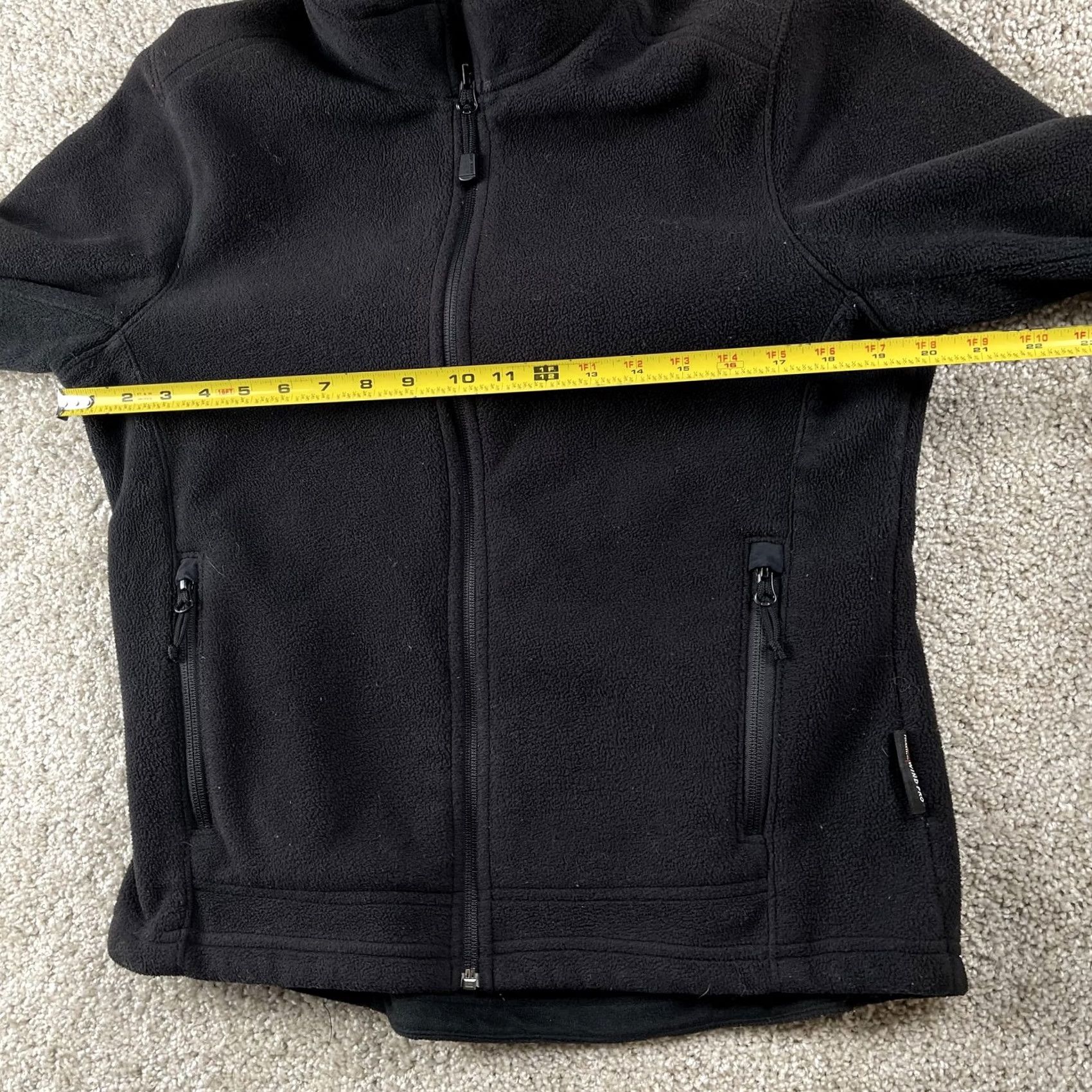 Eddie Bauer Eddie Bauer Fleece Jacket Womens Medium Black Full Zip Collared Pockets Outdoor Size M / US 6-8 / IT 42-44 - 7 Thumbnail