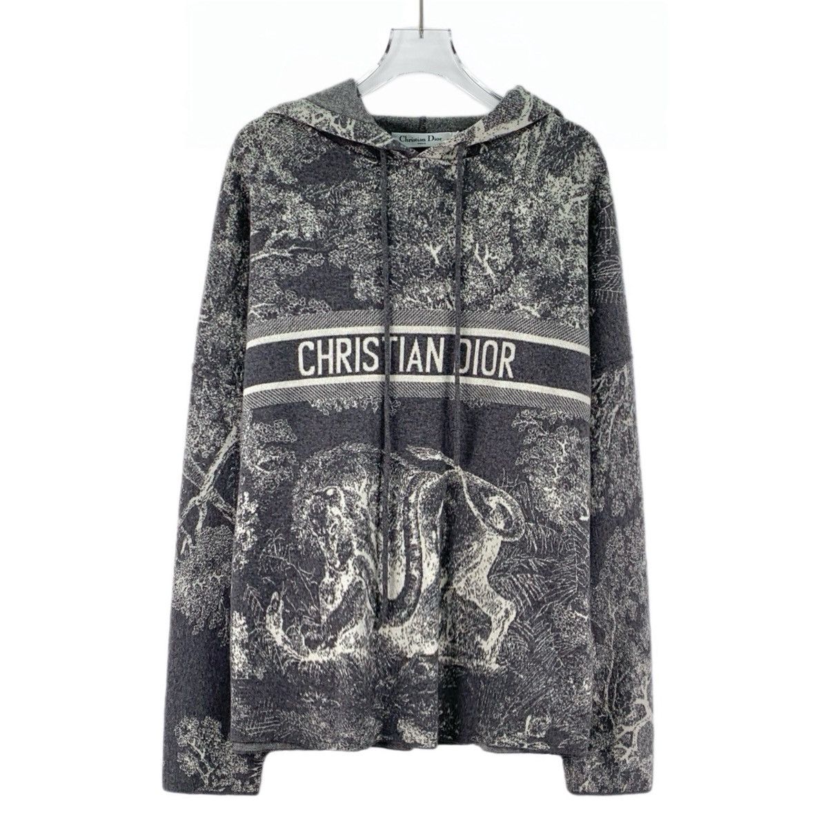 Dior Dior Zoo Series Cashmere Knitted Sweatshirt K26WX Size M / US 6-8 / IT 42-44 - 1 Thumbnail
