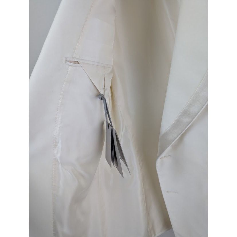 Tom Ford o1rshd1 Blazer Jacket in White Size US L / EU 52-54 / 3 - 10 Thumbnail