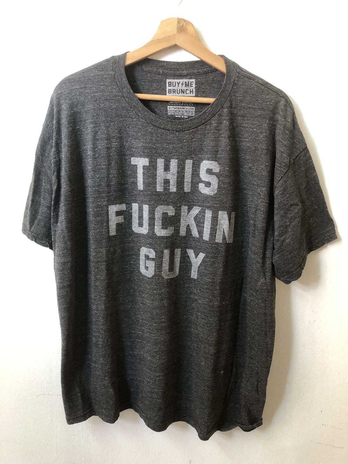 Other Y2K Rayon ‘this fuckin guys’ Tee Size US XL / EU 56 / 4 - 1 Thumbnail