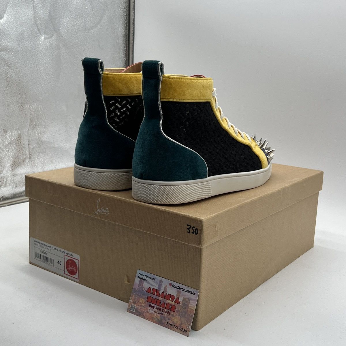 Louis Vuitton Christian Louboutin Orlato Multicolor High Size US 11 / EU 44 - 4 Thumbnail