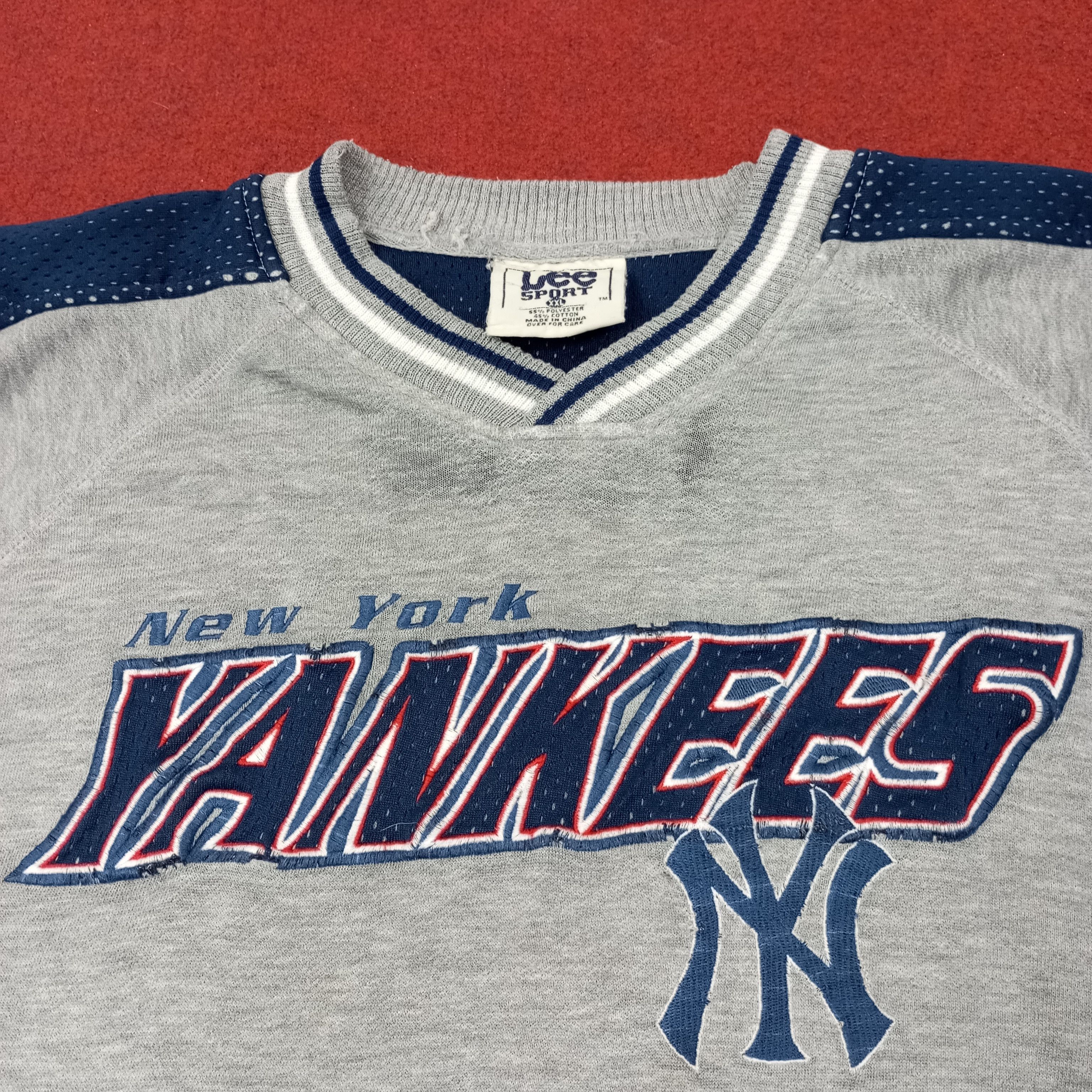 New York Yankees New York Yankees Baseball Team Lee Sweatshirt c255n16 Size US XXL / EU 58 / 5 - 2 Thumbnail
